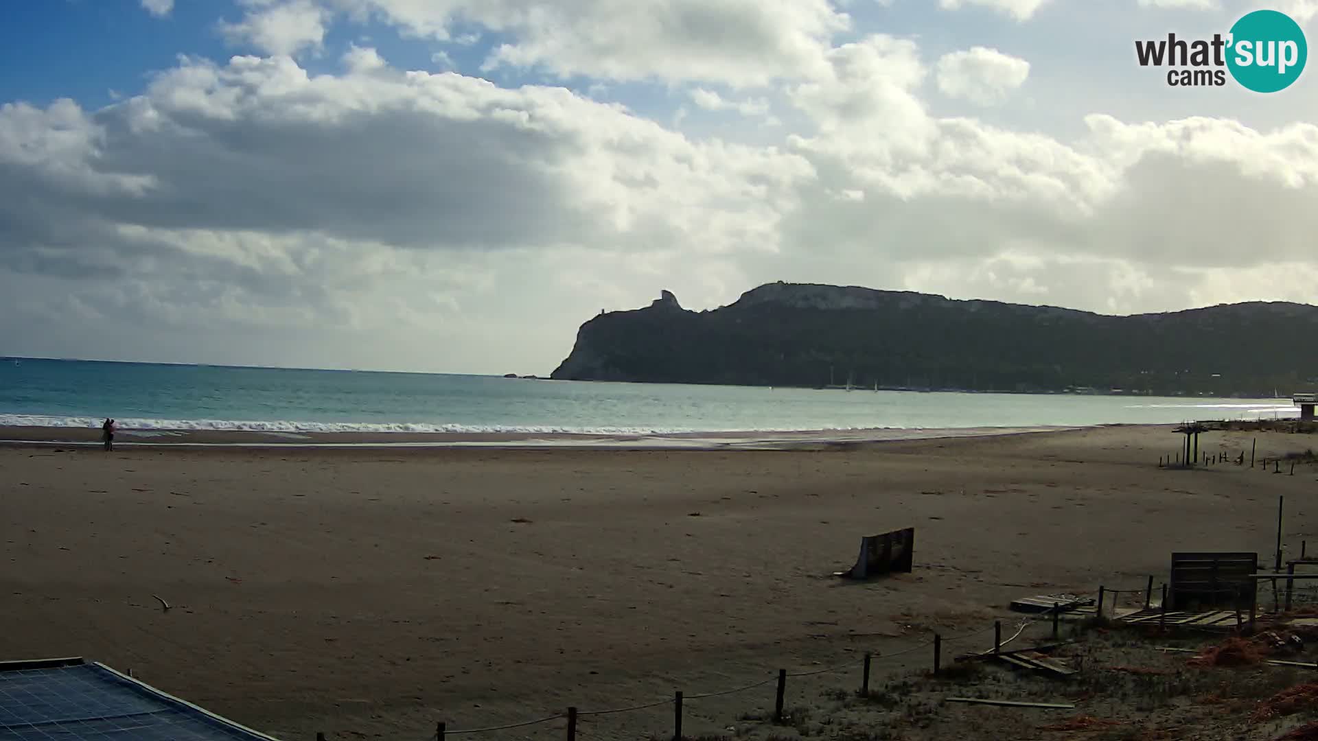 Poetto beach webcam | Cagliari | Sardinia