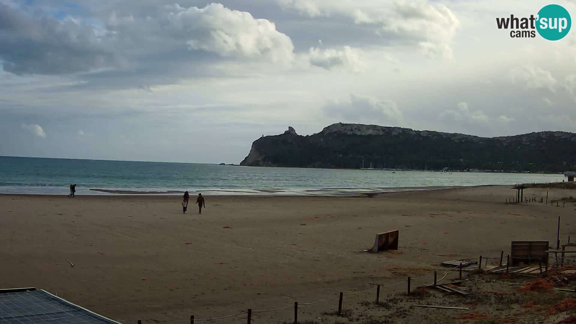 Poetto beach webcam | Cagliari | Sardinija