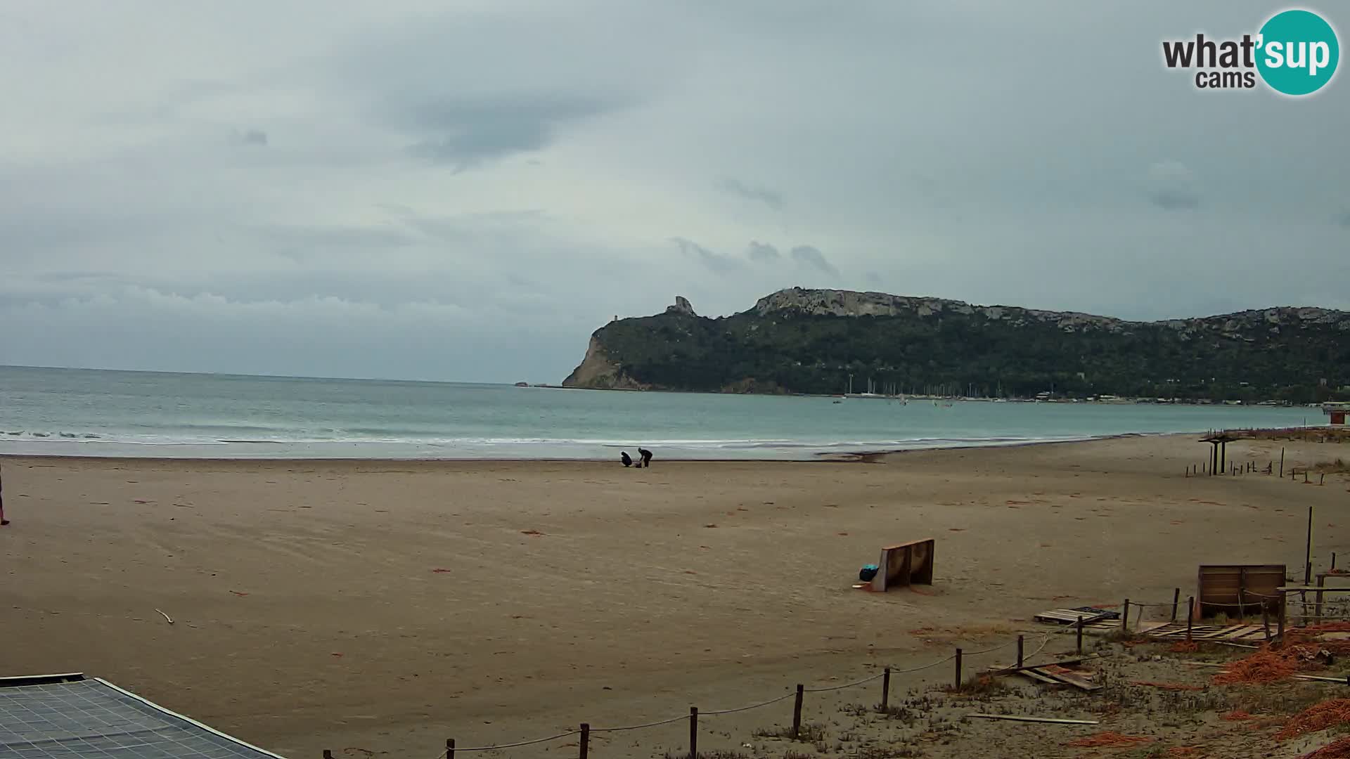 Poetto beach webcam | Cagliari | Sardinija