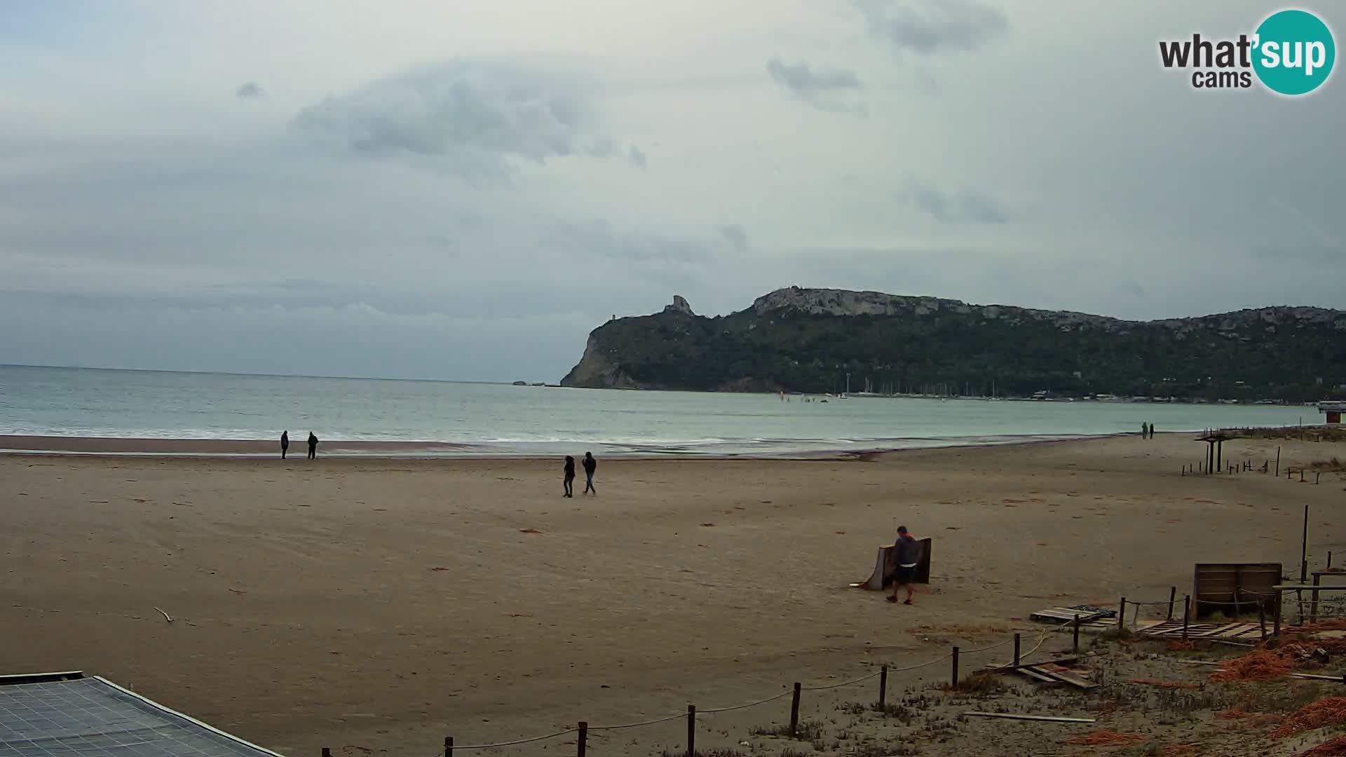 Webcam plage de Poetto | Cagliari | Sardaigne