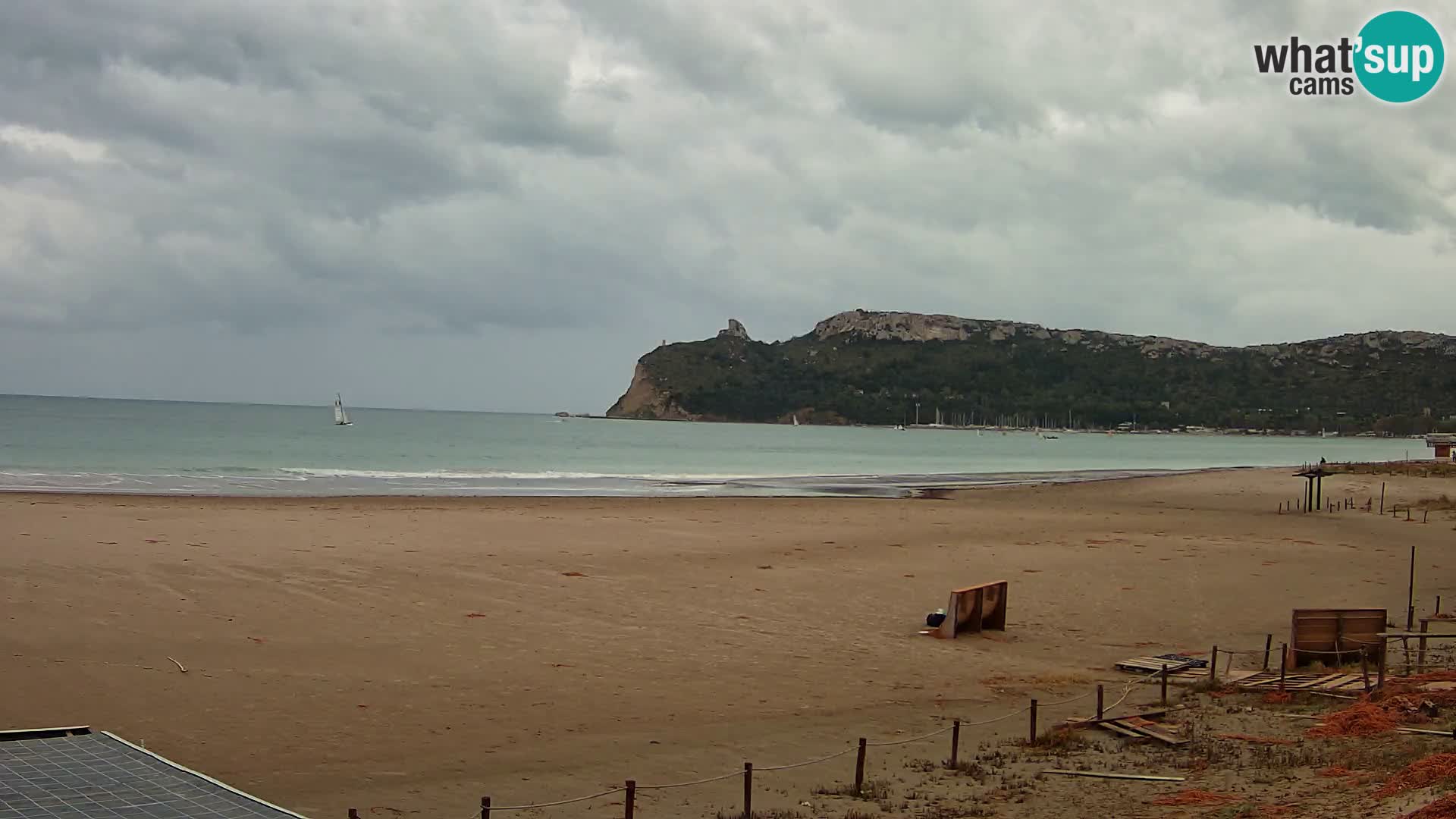Poetto beach webcam | Cagliari | Sardinia