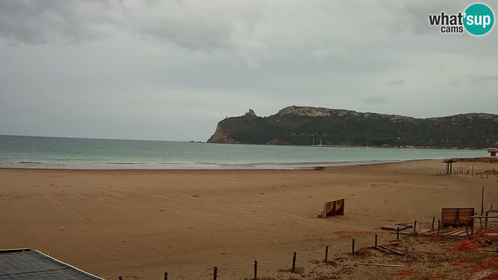 Poetto beach webcam | Cagliari | Sardinia