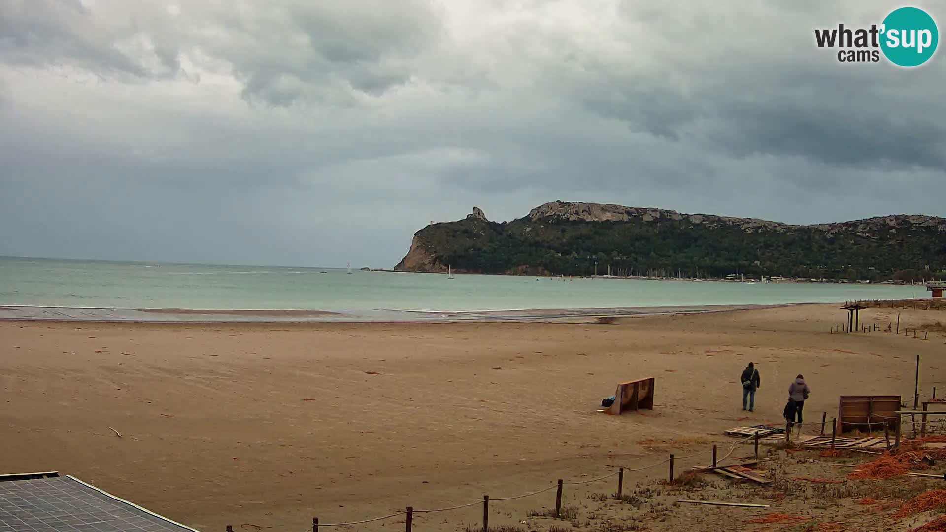 Poetto beach webcam | Cagliari | Sardinija