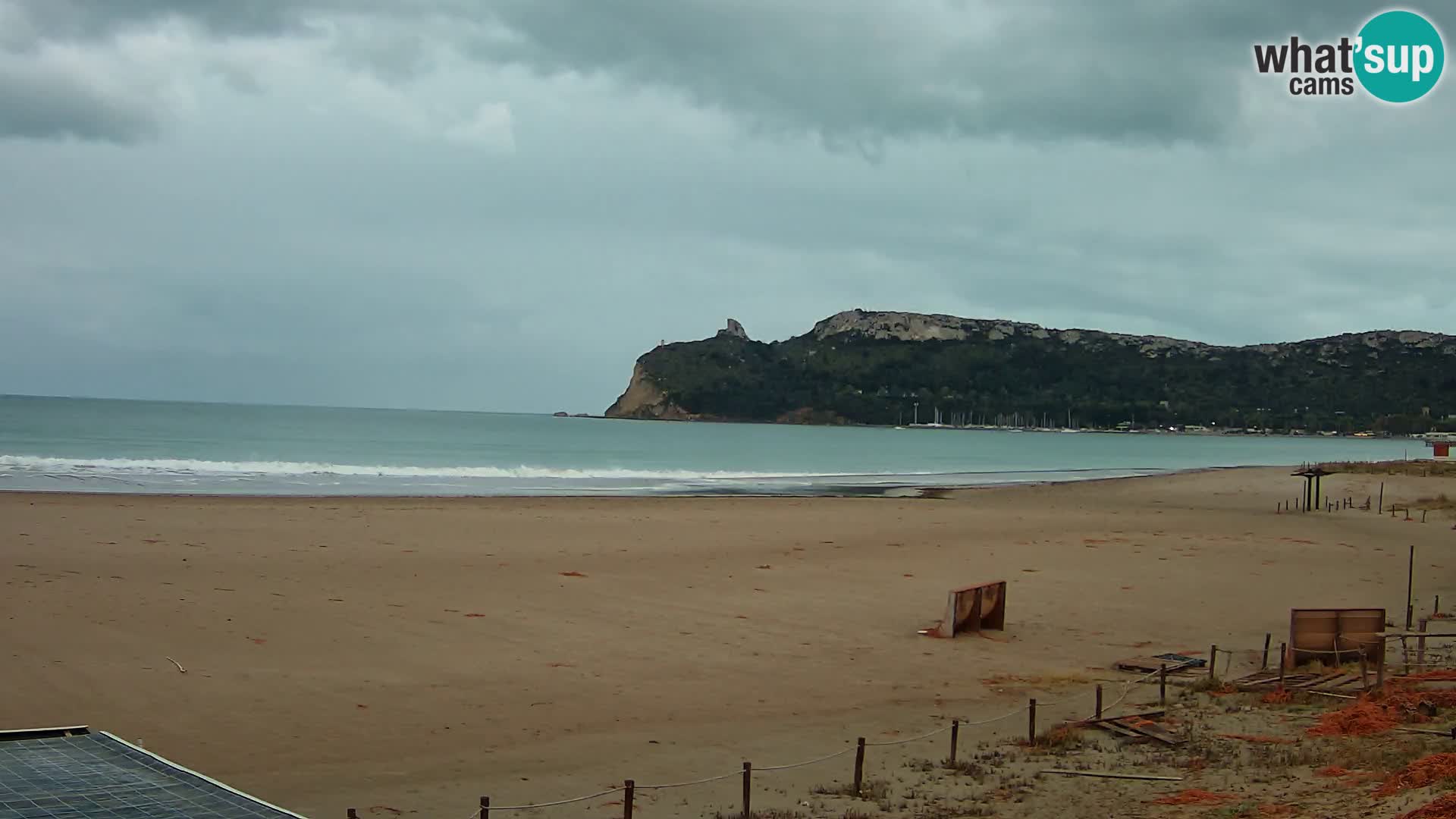Poetto beach webcam | Cagliari | Sardinia
