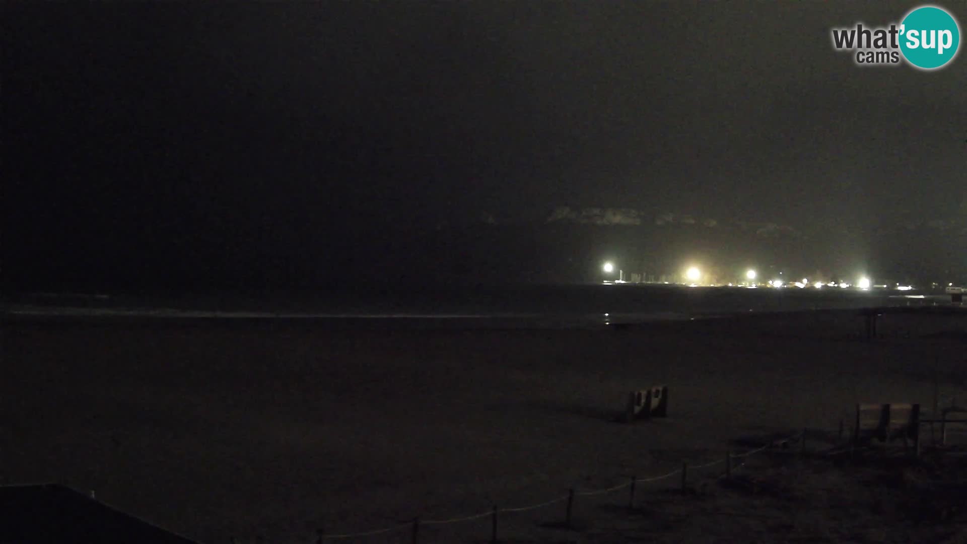 Webcam plage de Poetto | Cagliari | Sardaigne