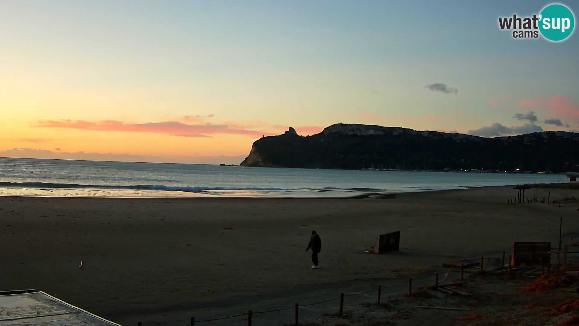 Poetto beach webcam | Cagliari | Sardinia