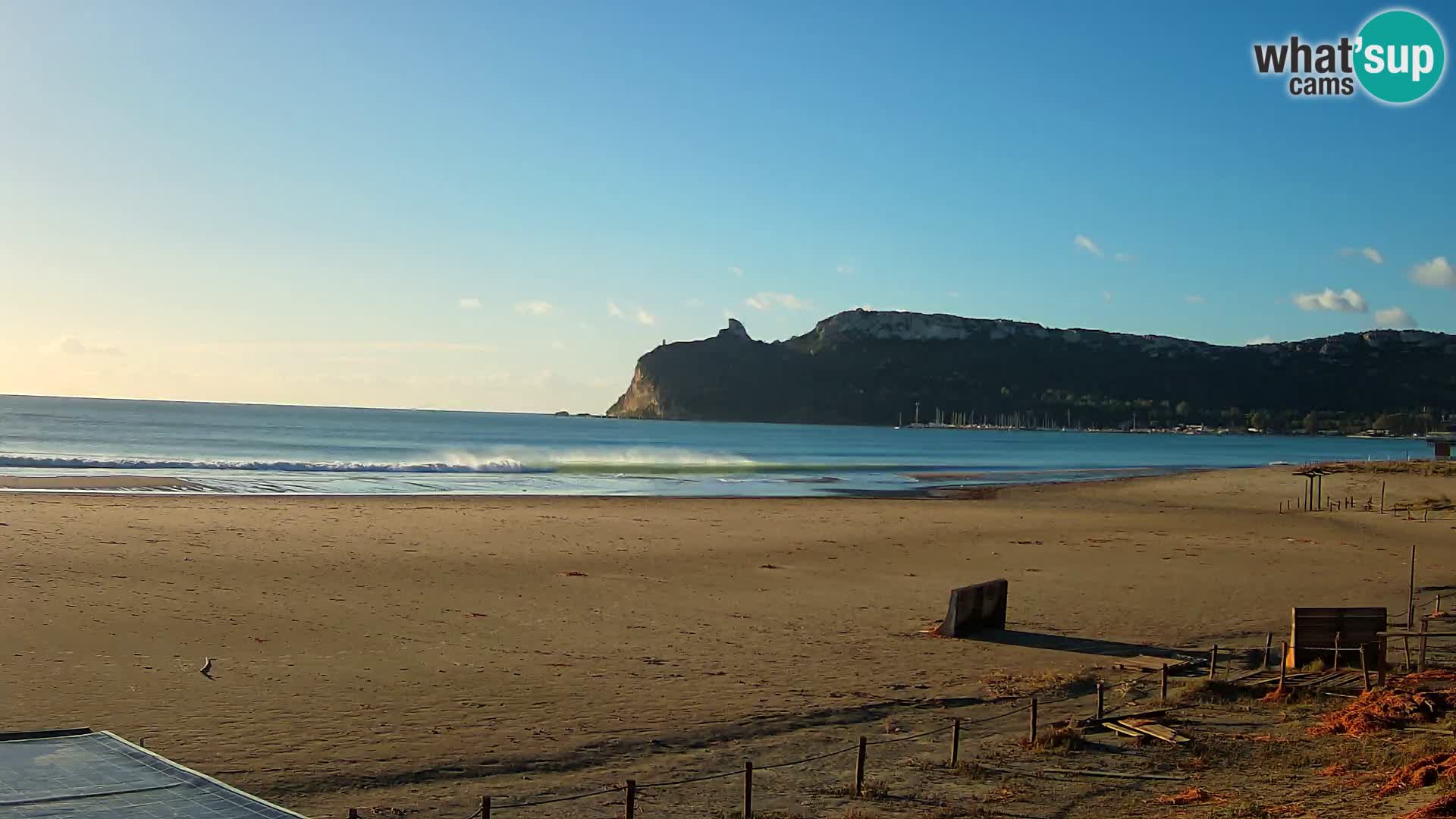 Webcam plage de Poetto | Cagliari | Sardaigne