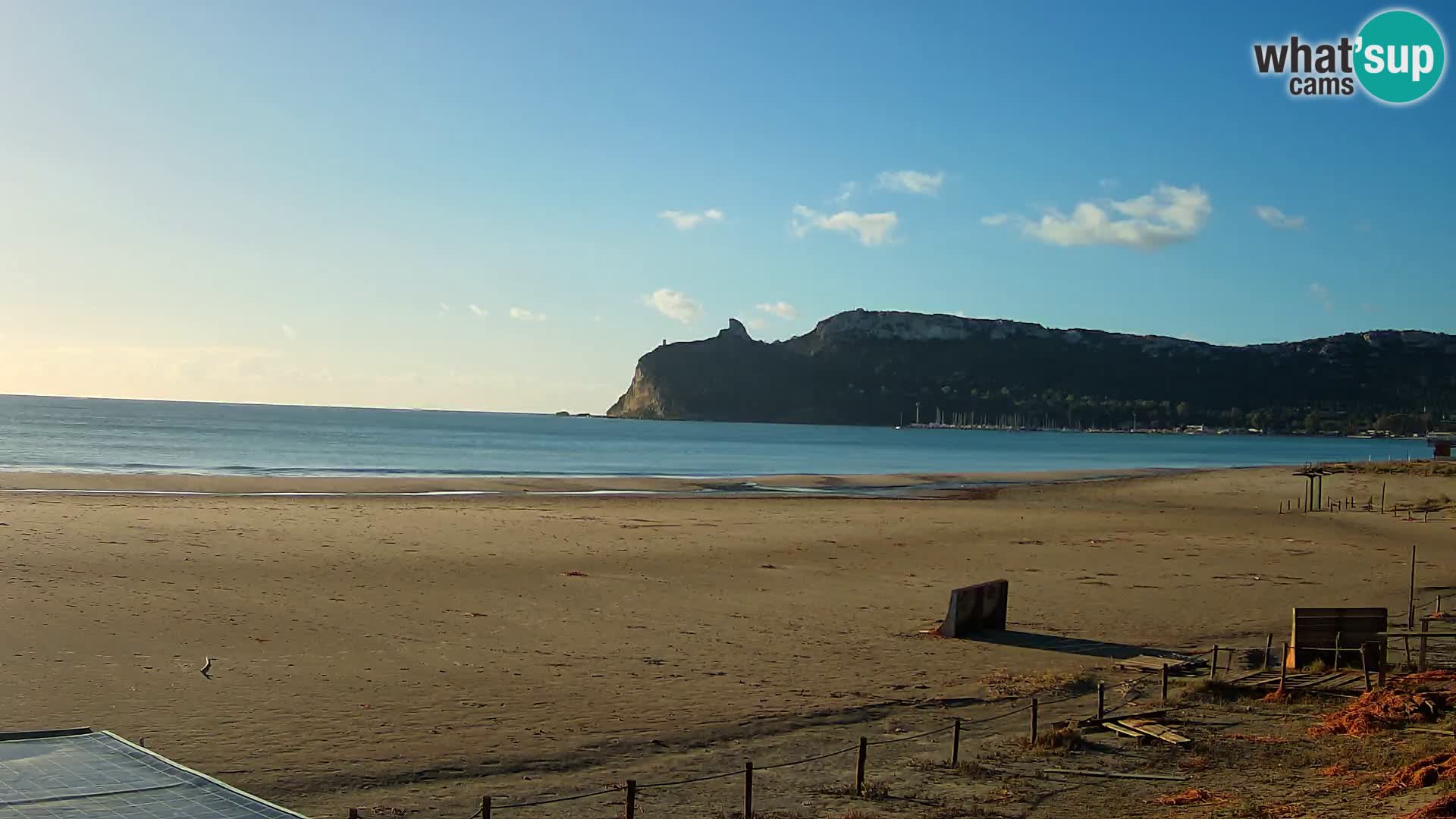 Poetto Strand Webcam | Cagliari | Sardinien
