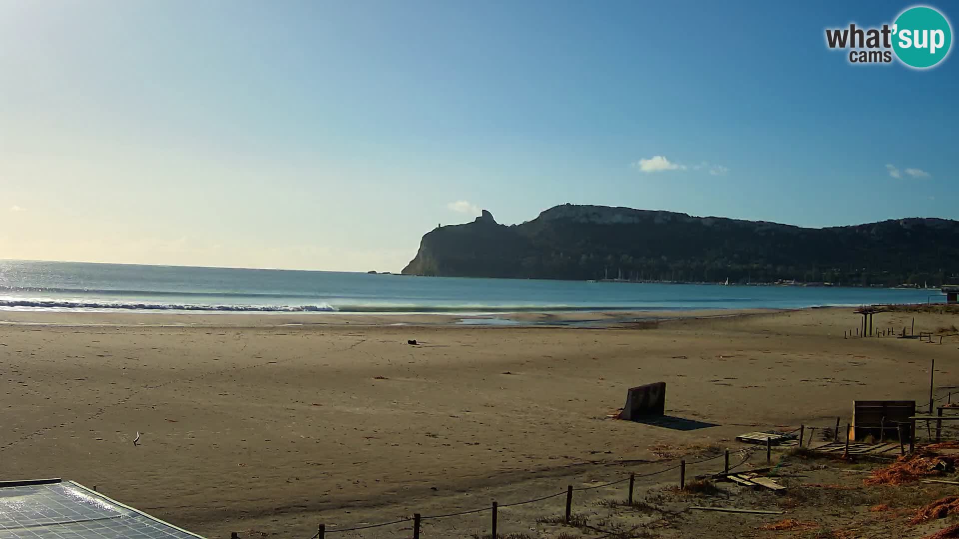 Poetto Strand Webcam | Cagliari | Sardinien