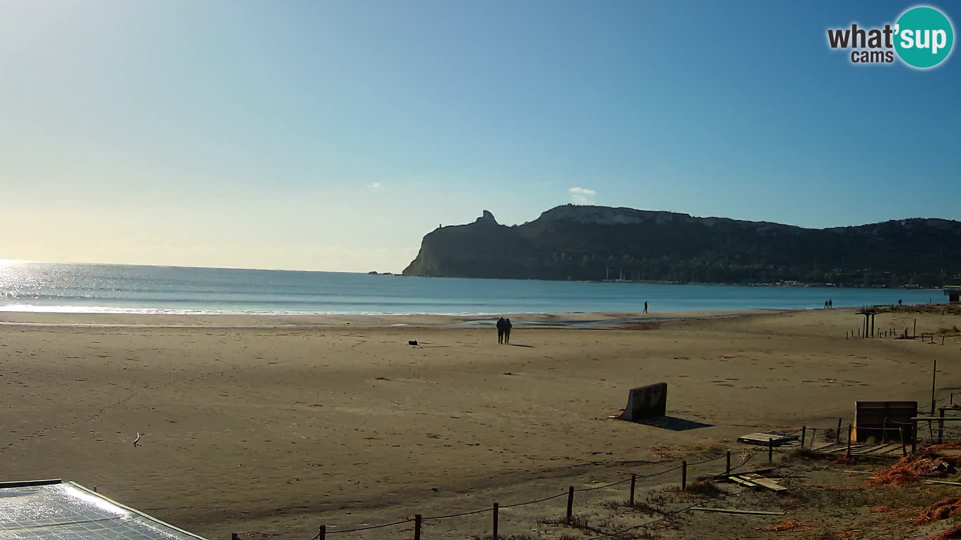 Poetto Strand Webcam | Cagliari | Sardinien