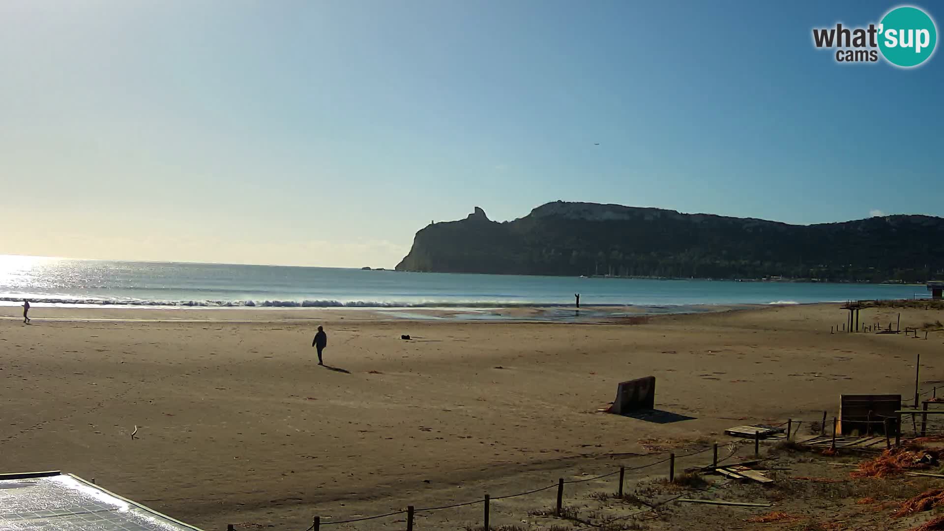 Webcam plage de Poetto | Cagliari | Sardaigne