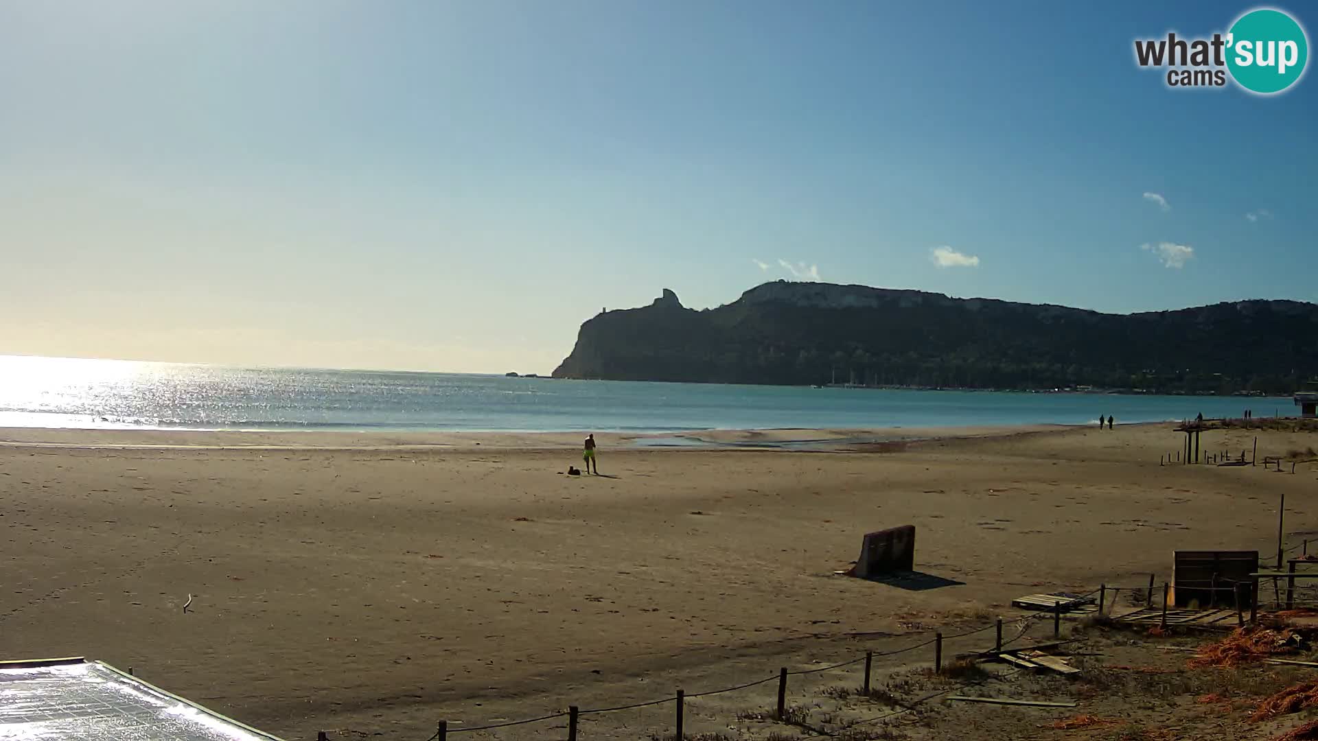 Webcam playa de Poetto | Cagliari | Cerdeña
