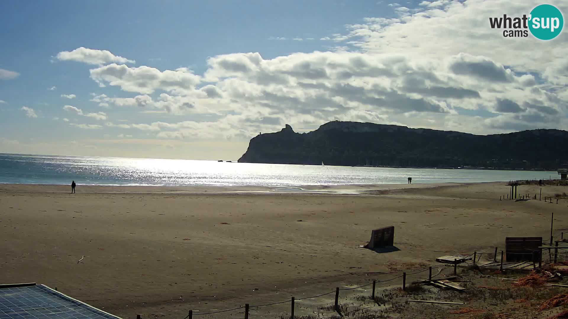 Webcam plage de Poetto | Cagliari | Sardaigne