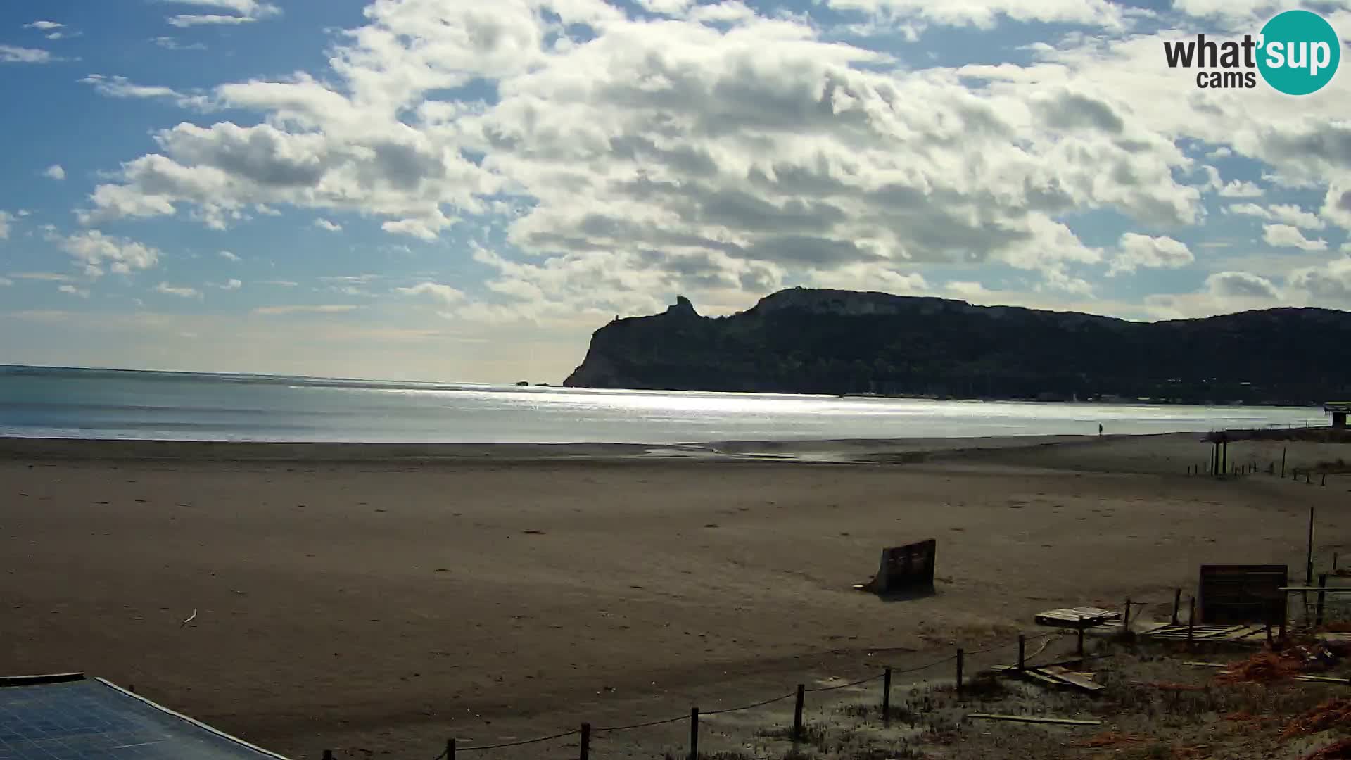 Webcam plage de Poetto | Cagliari | Sardaigne