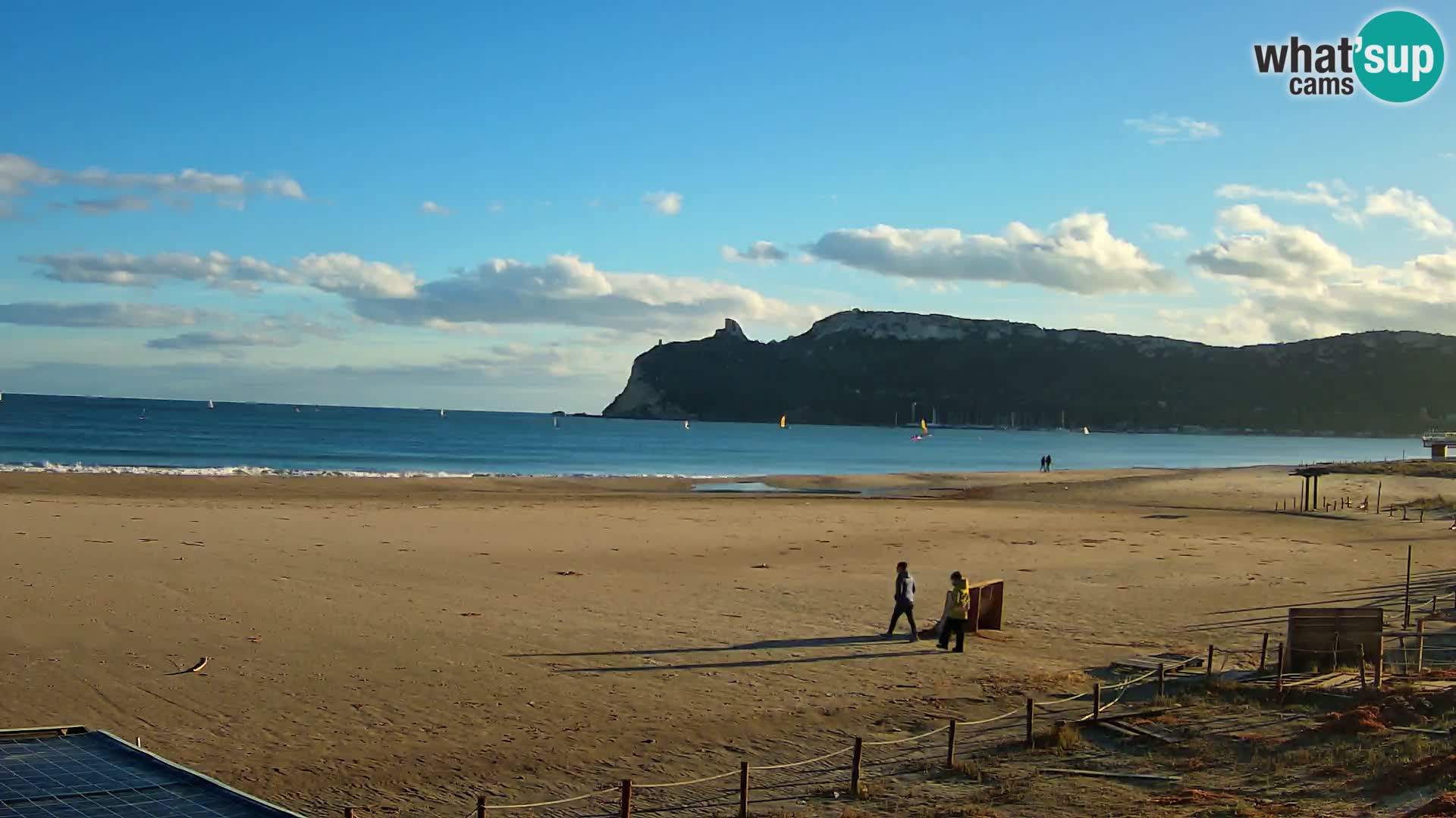 Poetto beach webcam | Cagliari | Sardinia