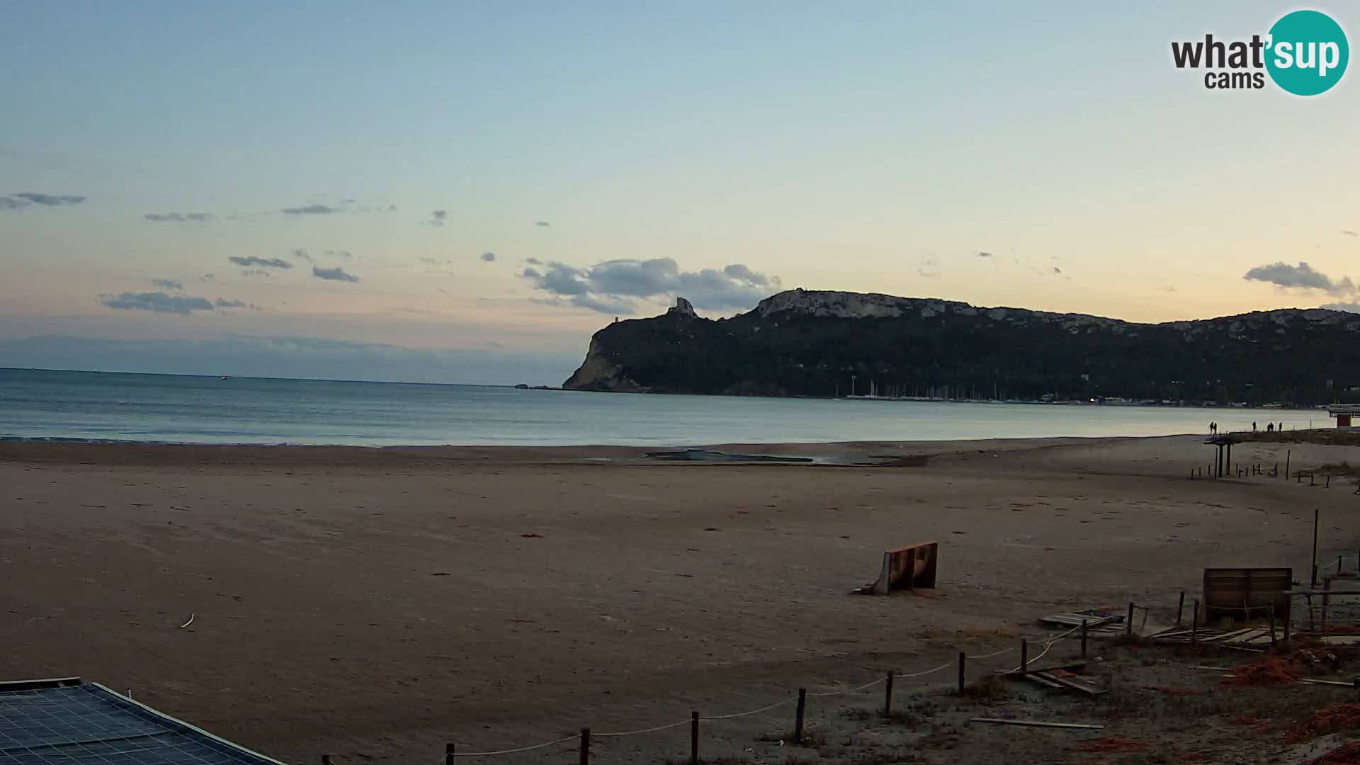 Poetto beach webcam | Cagliari | Sardinia