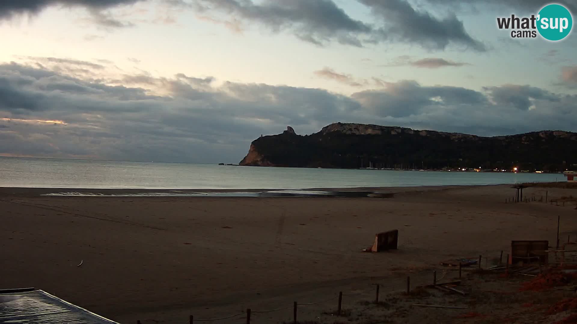 Poetto beach webcam | Cagliari | Sardinija
