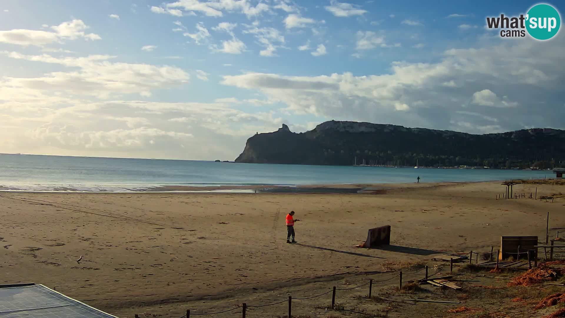 Webcam spiaggia del Poetto | Cagliari | Sardegna