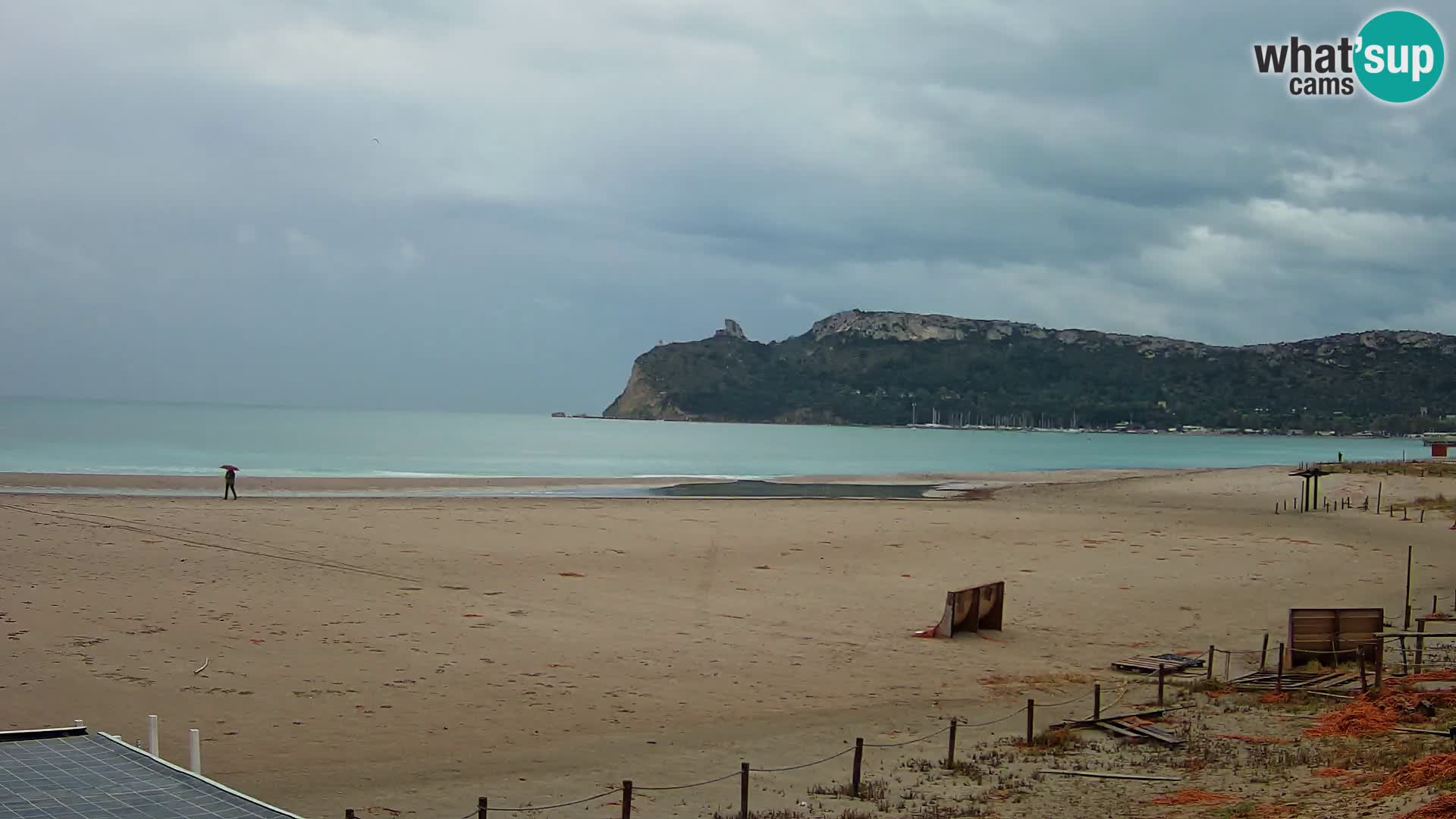 Poetto beach webcam | Cagliari | Sardinia