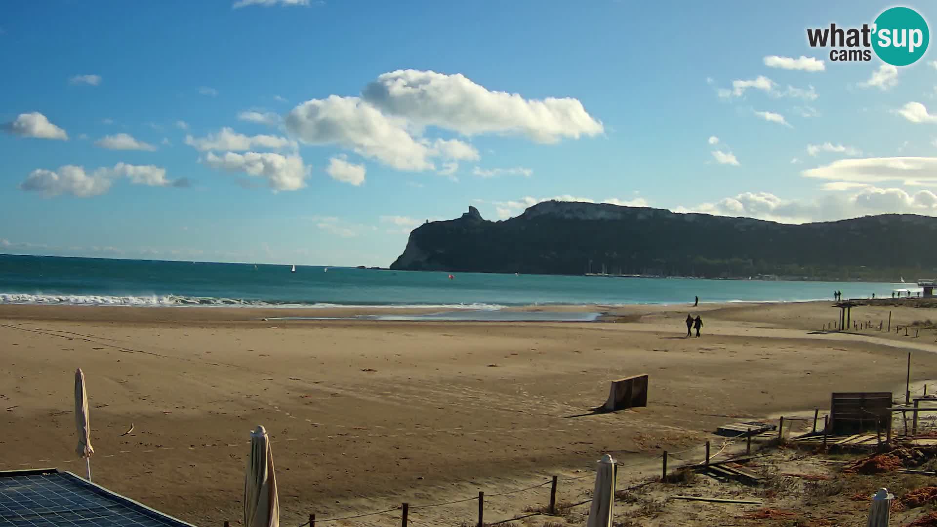 Poetto Strand Webcam | Cagliari | Sardinien