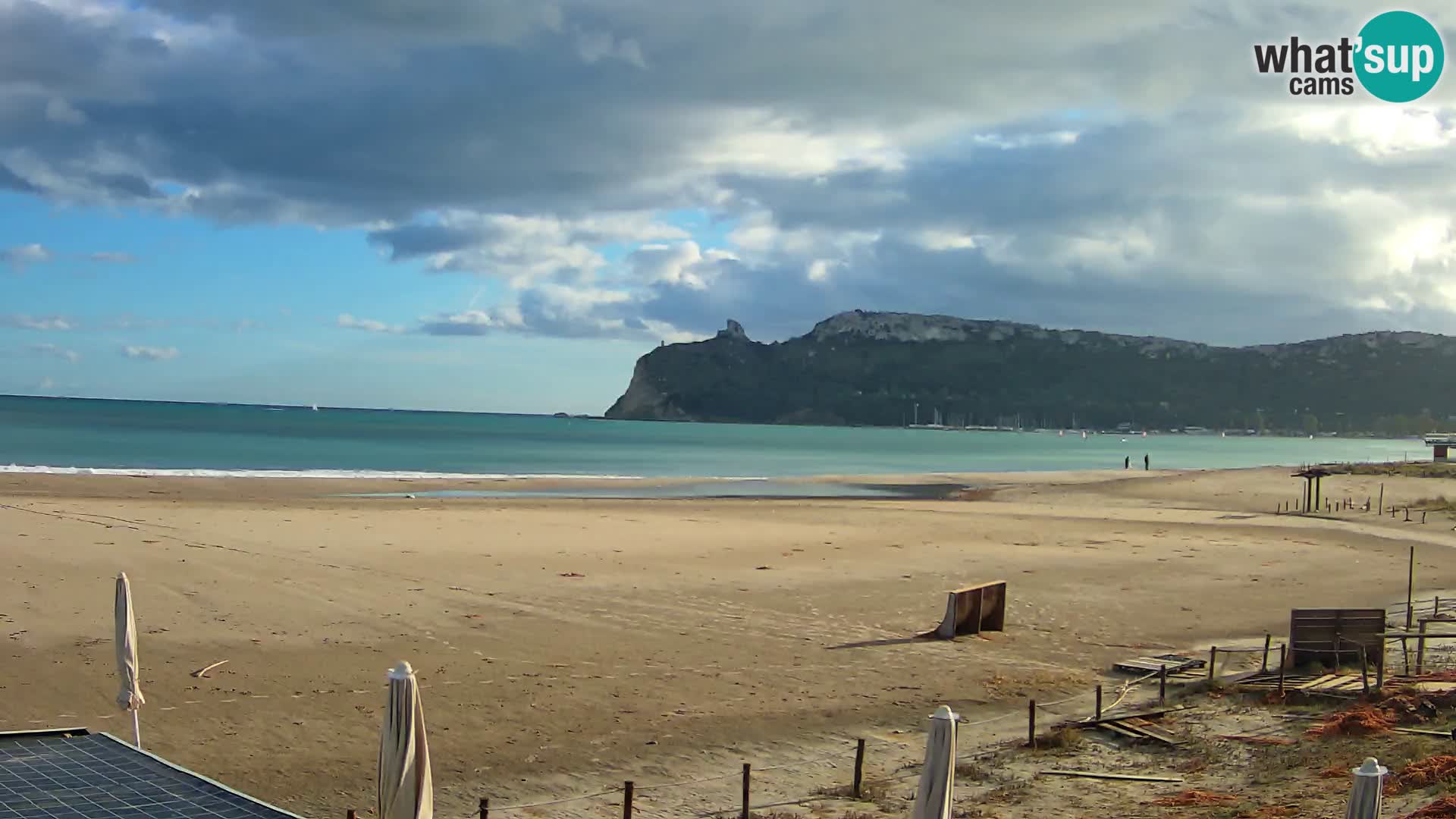 Poetto beach webcam | Cagliari | Sardinia