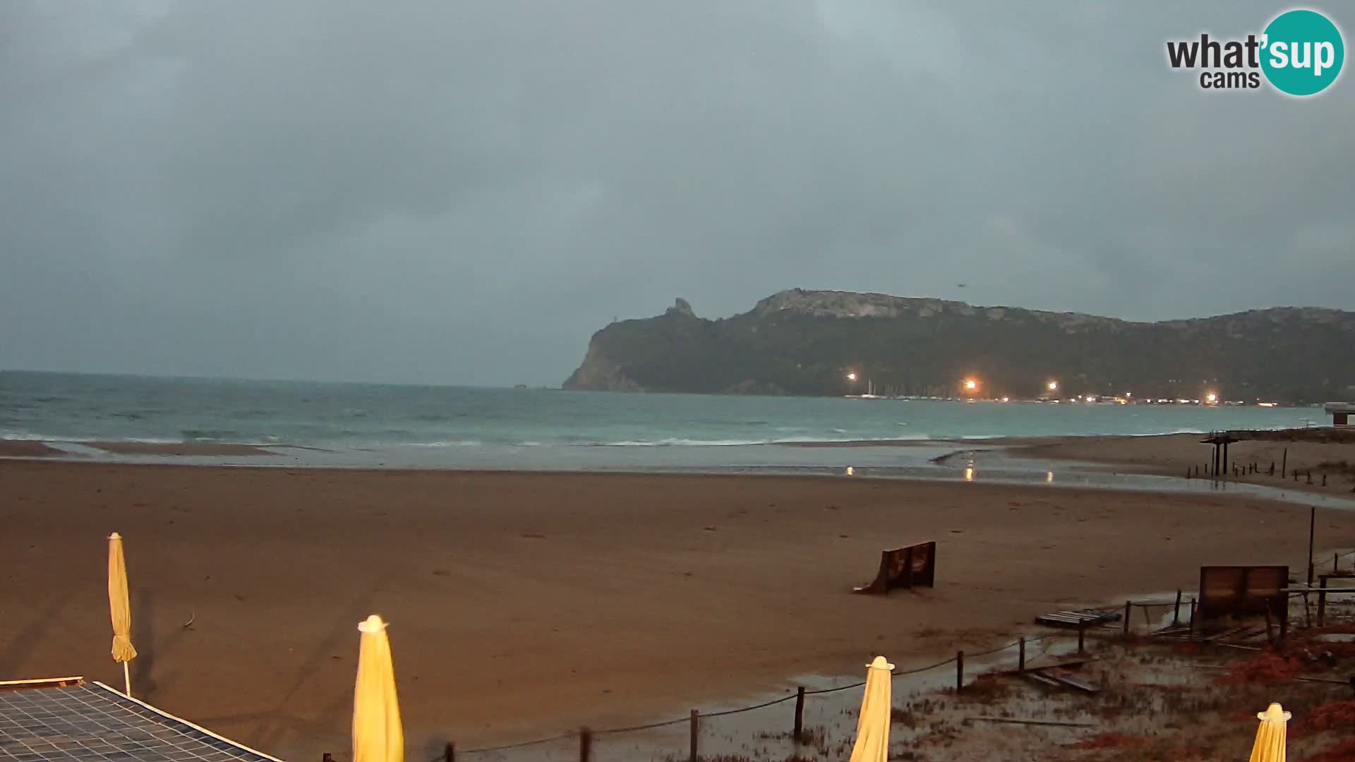 Poetto beach webcam | Cagliari | Sardinija