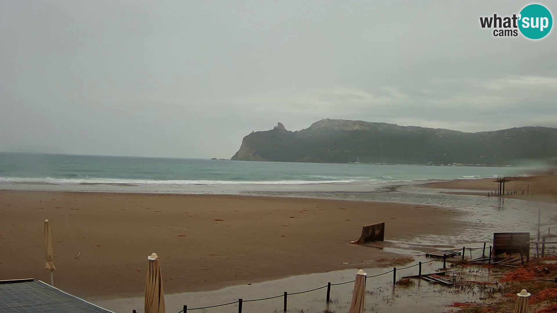 Poetto beach webcam | Cagliari | Sardinija