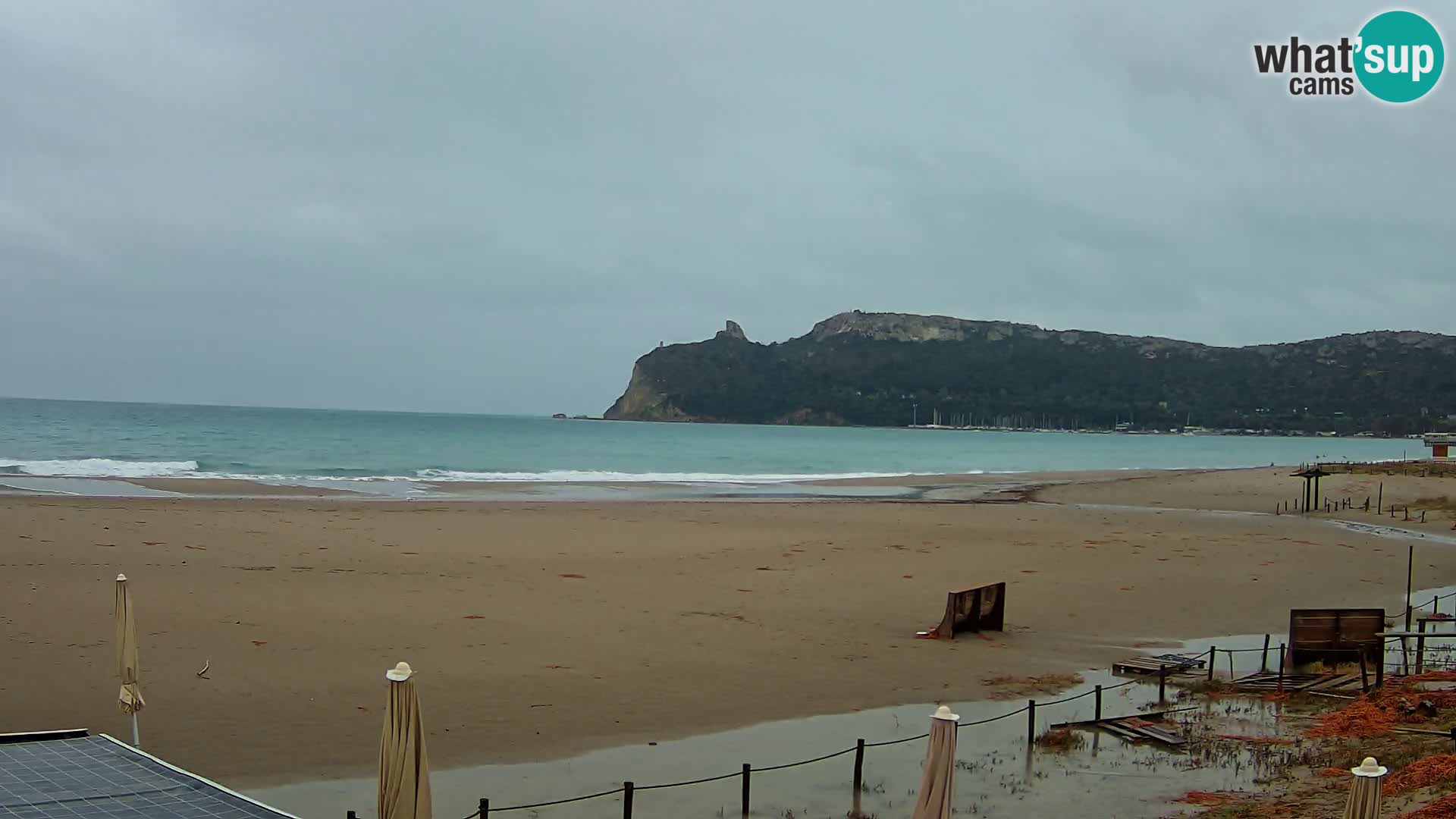 Webcam spiaggia del Poetto | Cagliari | Sardegna