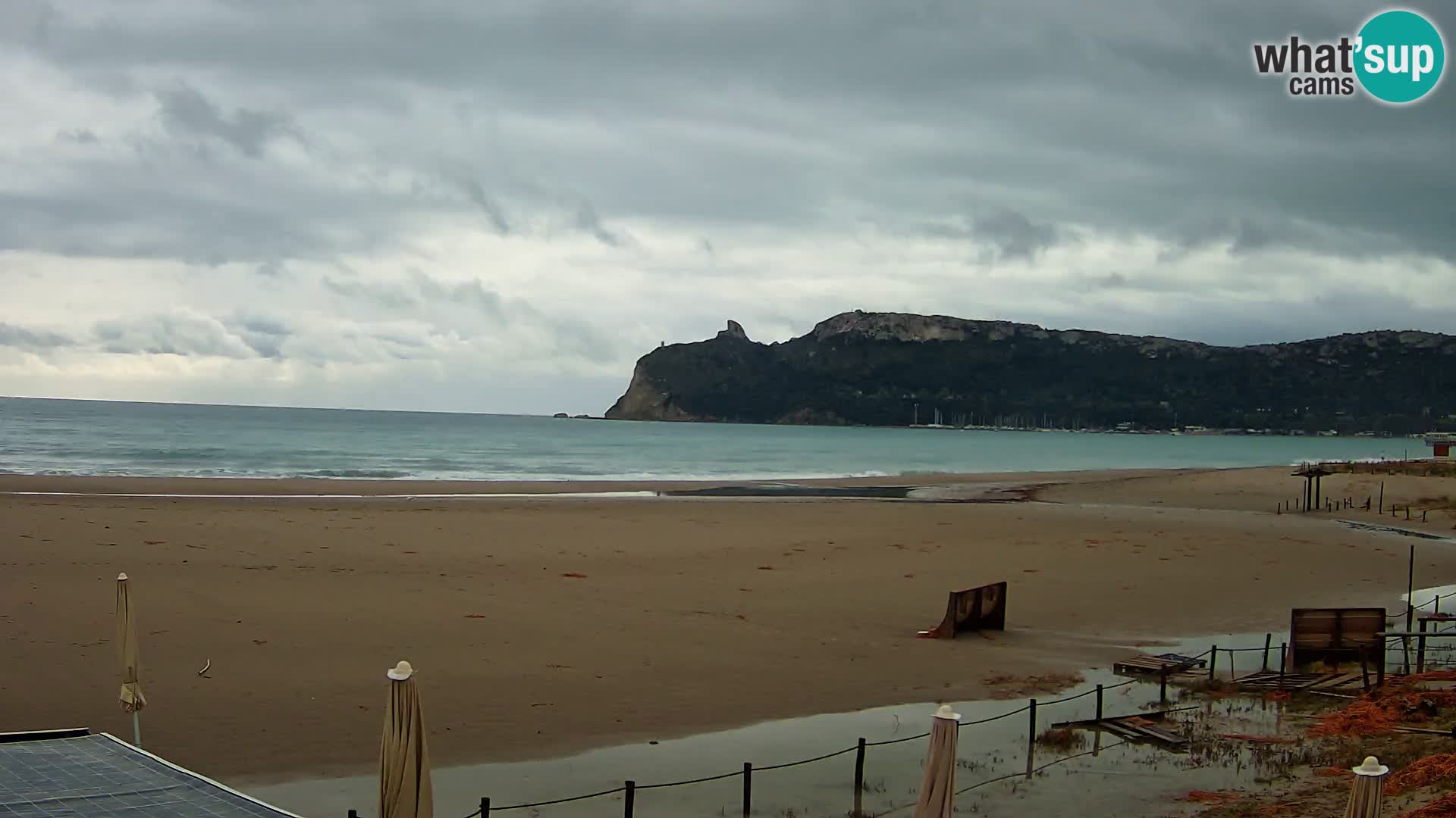 Poetto Strand Webcam | Cagliari | Sardinien