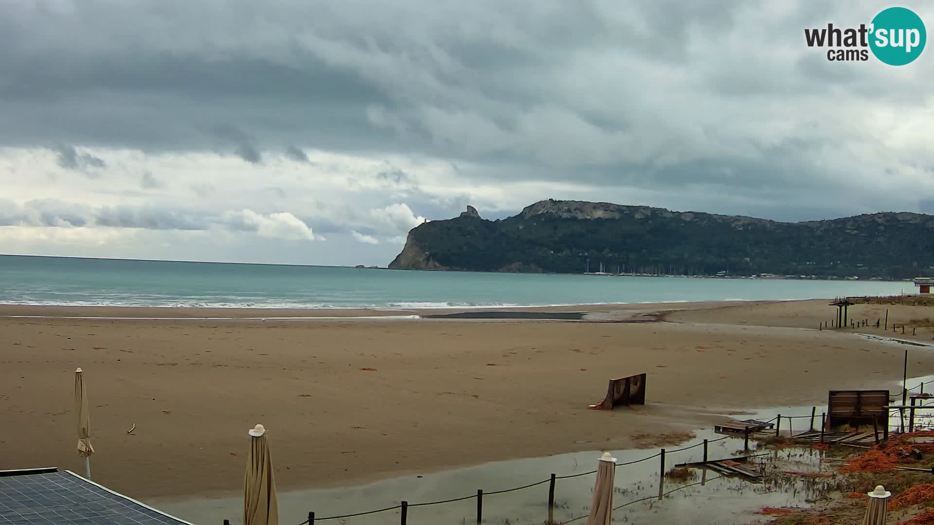 Webcam plage de Poetto | Cagliari | Sardaigne