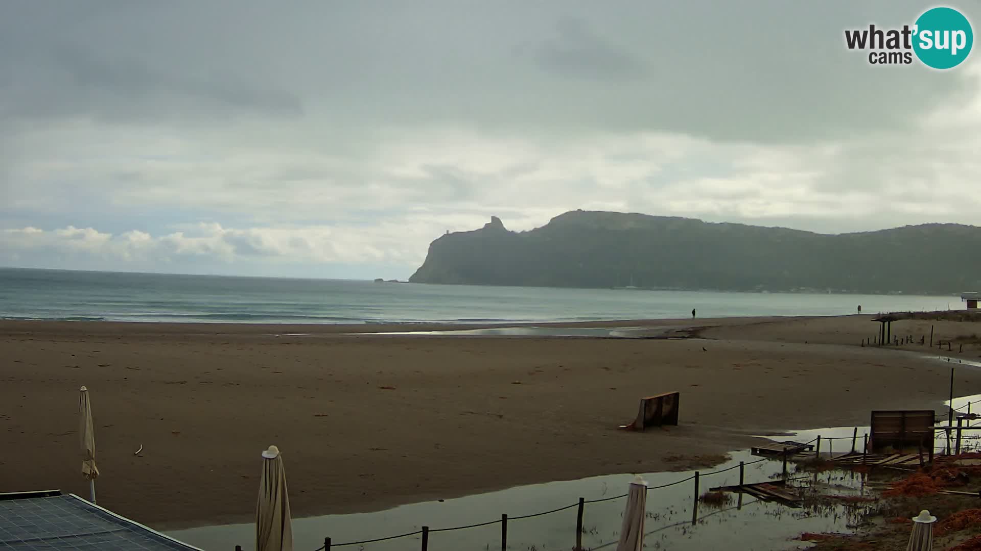 Poetto beach webcam | Cagliari | Sardinija