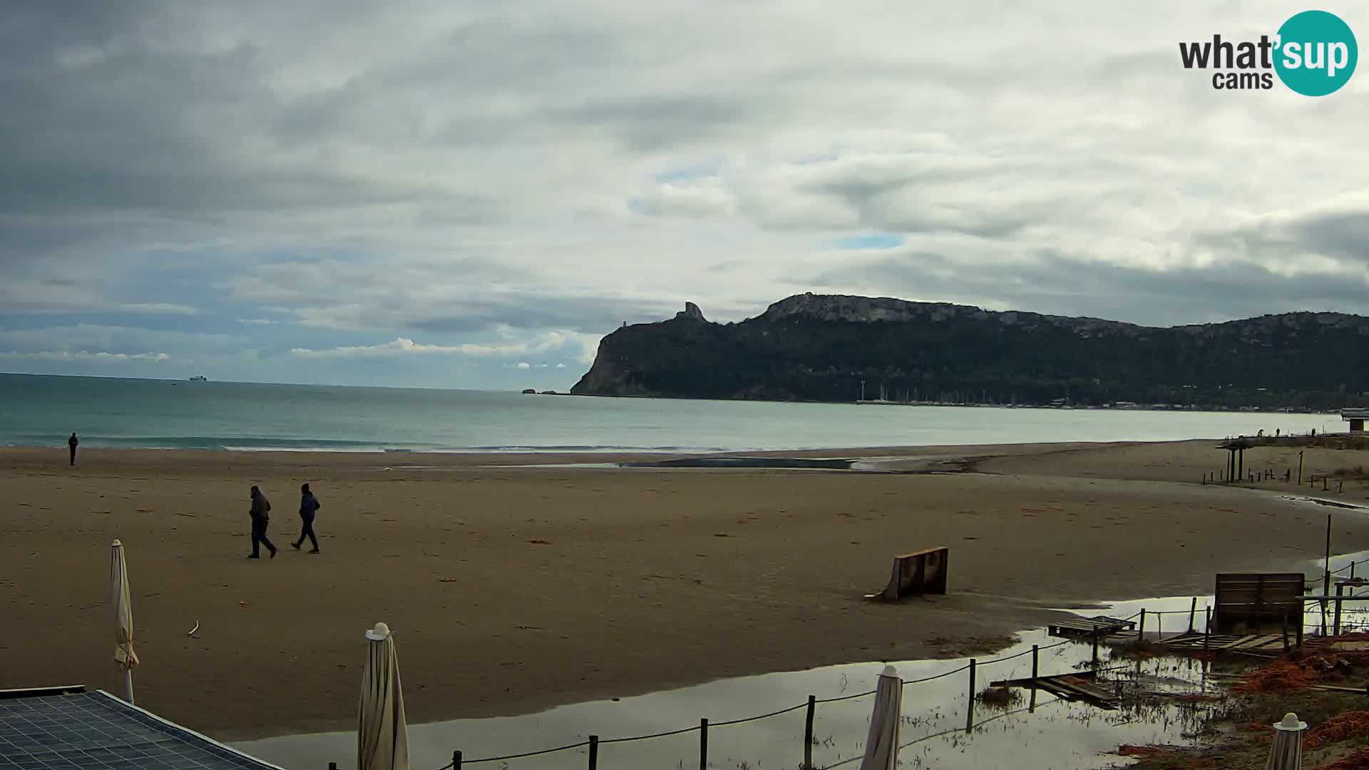 Poetto beach webcam | Cagliari | Sardinia