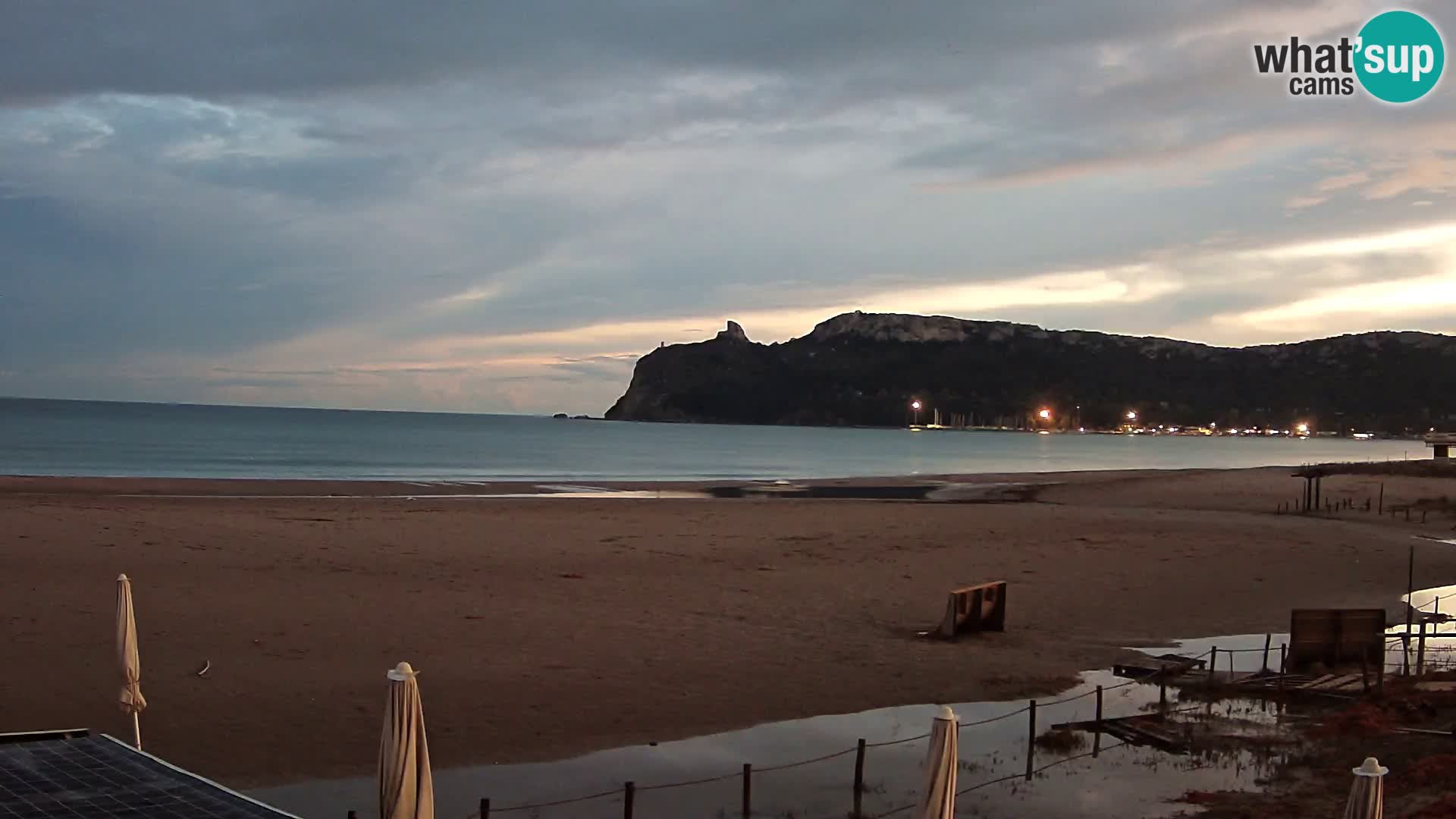 Poetto beach webcam | Cagliari | Sardinija