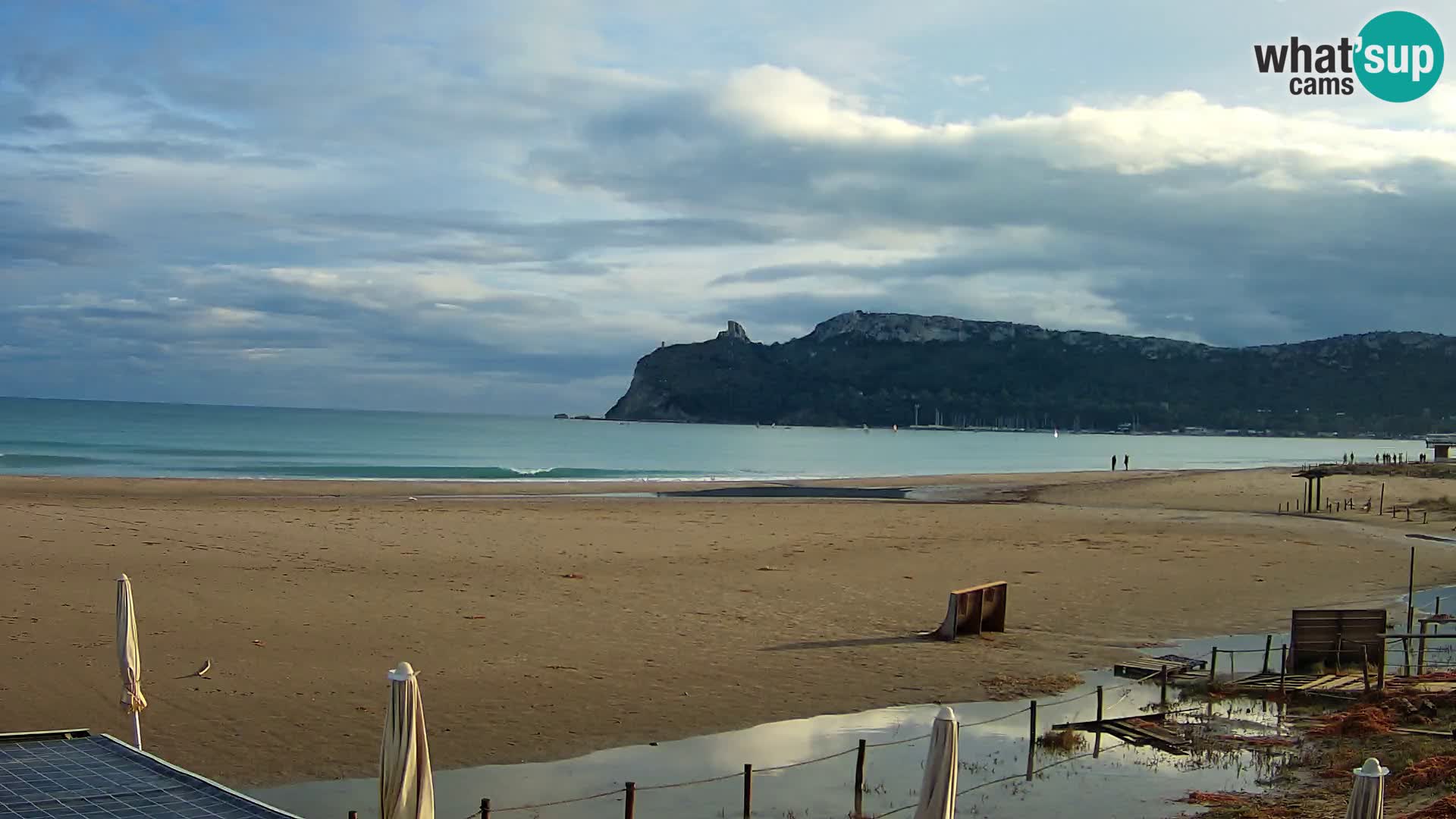 Poetto beach webcam | Cagliari | Sardinija