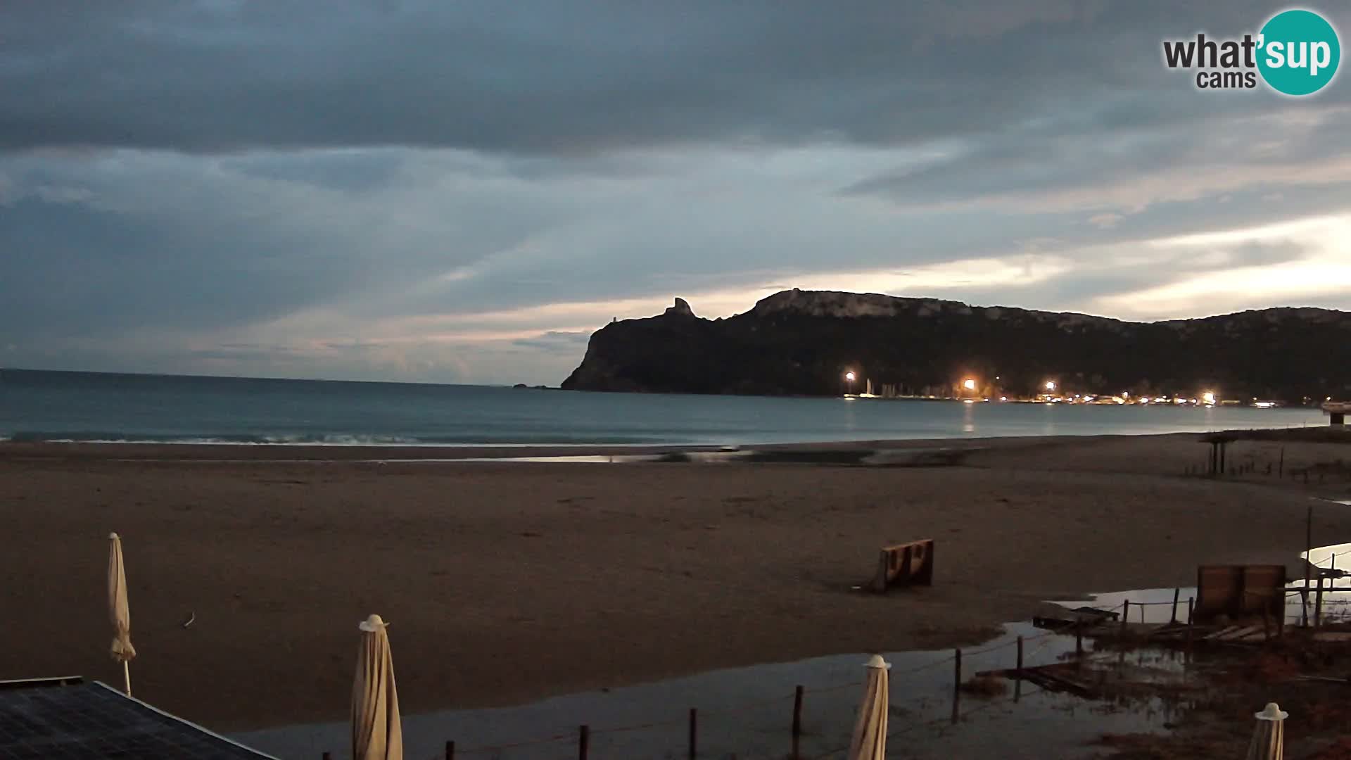 Poetto beach webcam | Cagliari | Sardinija