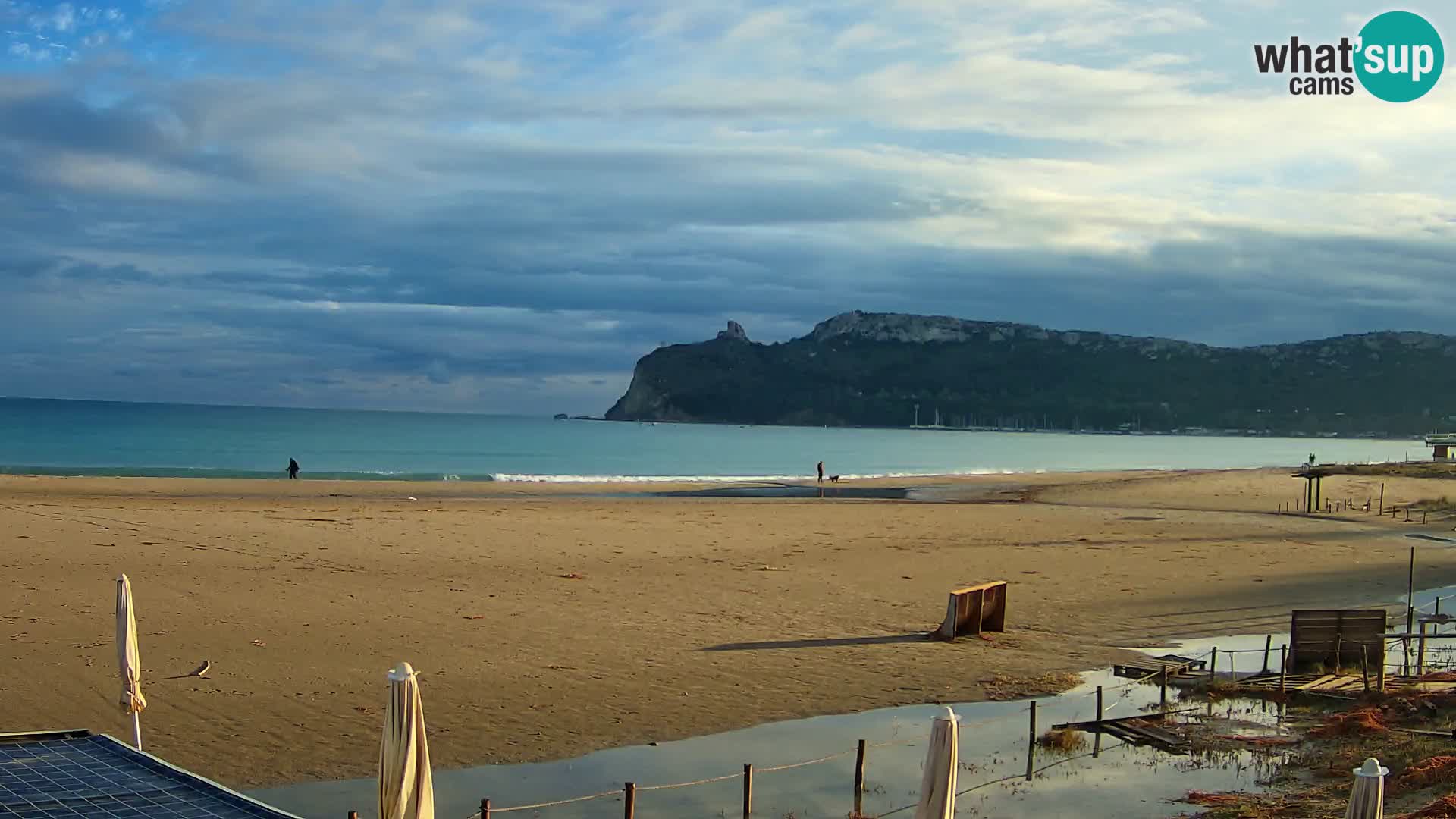 Poetto beach webcam | Cagliari | Sardinia