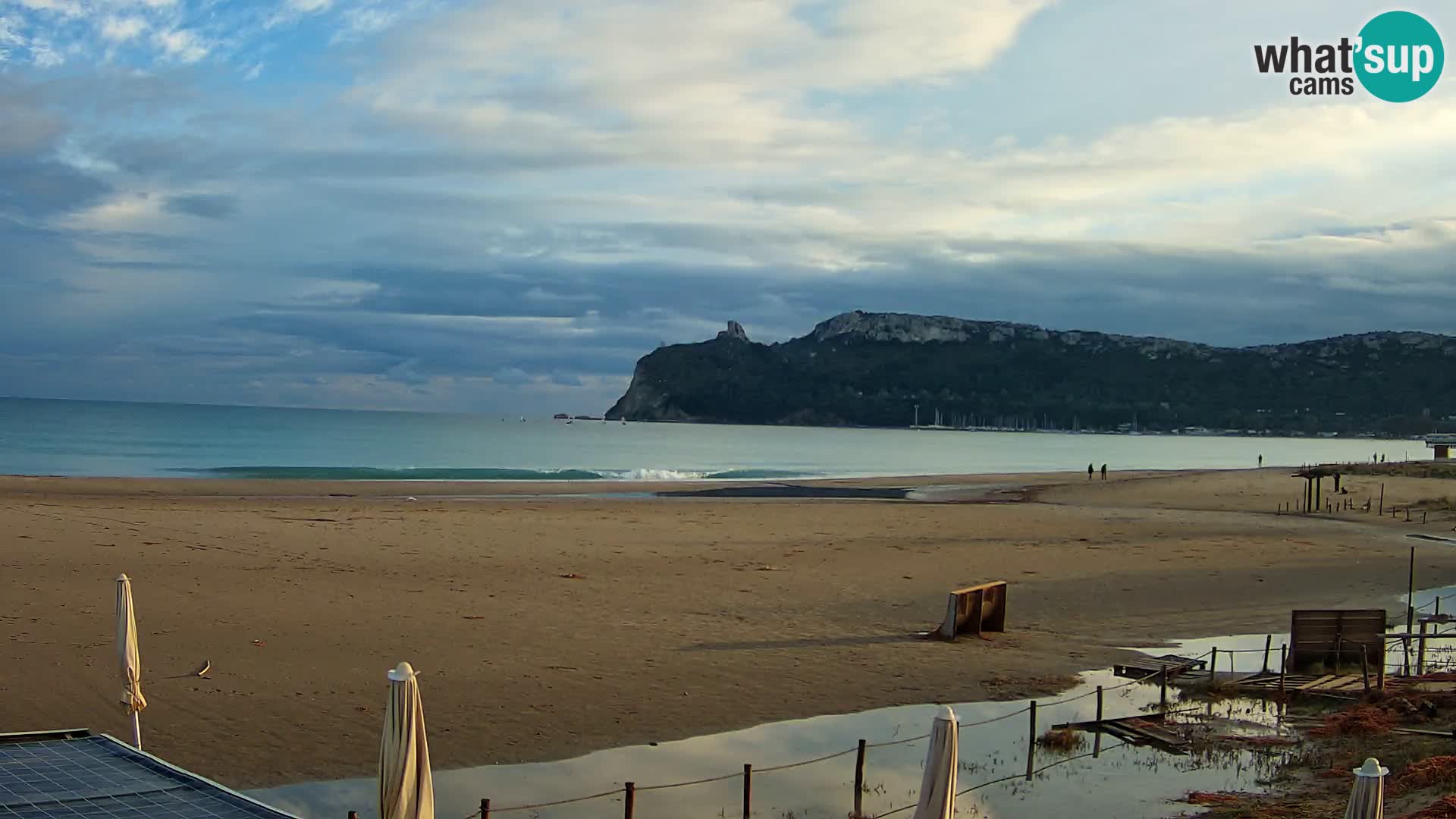 Poetto beach webcam | Cagliari | Sardinija