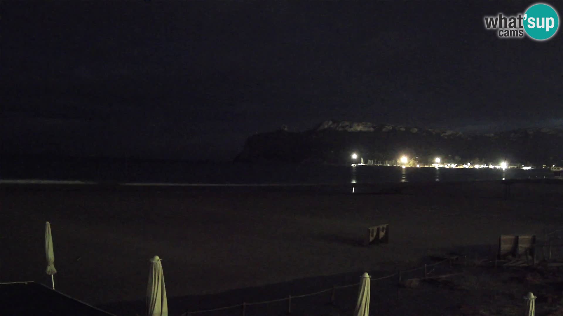 Poetto beach webcam | Cagliari | Sardinija