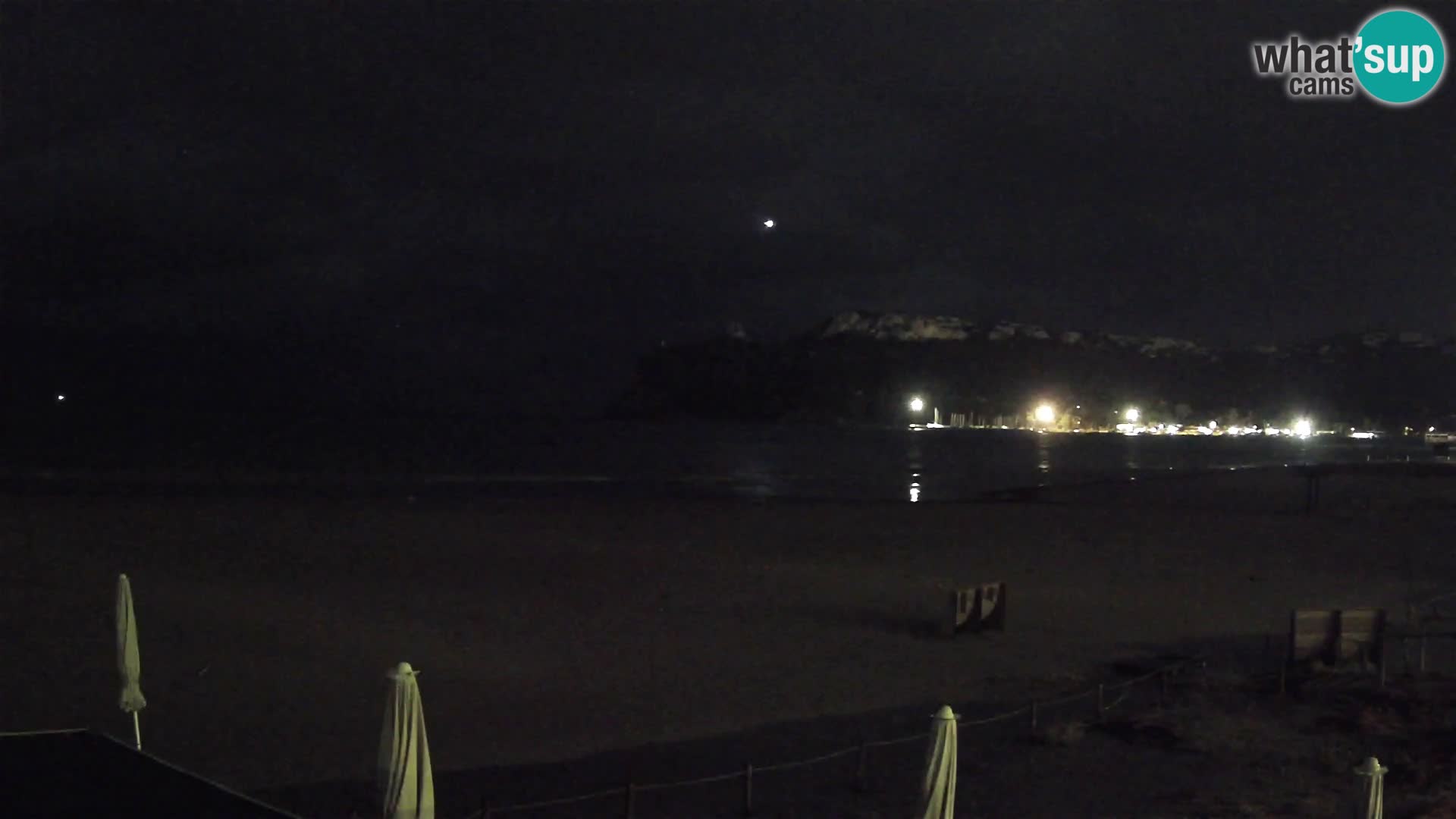 Poetto beach webcam | Cagliari | Sardinija