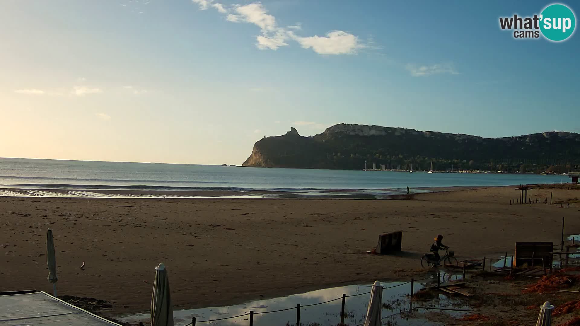 Webcam spiaggia del Poetto | Cagliari | Sardegna
