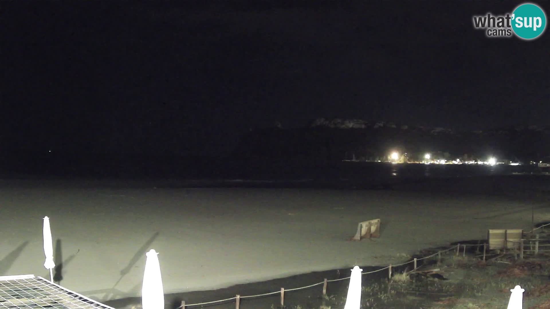 Poetto beach webcam | Cagliari | Sardinija