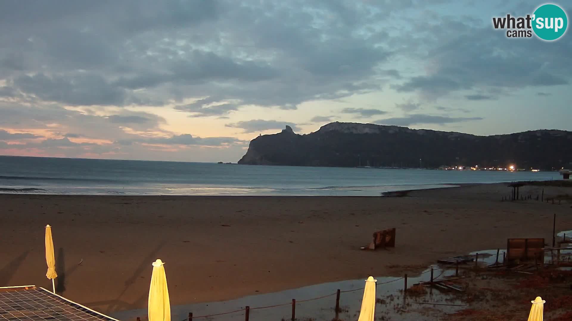 Webcam plage de Poetto | Cagliari | Sardaigne