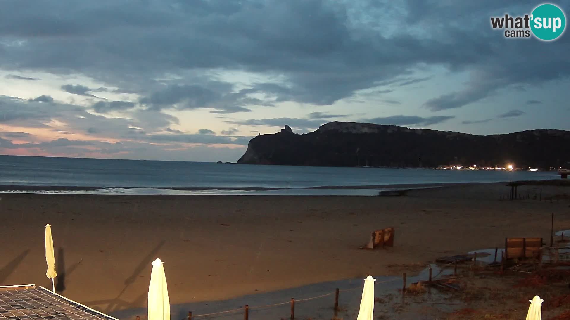 Webcam plage de Poetto | Cagliari | Sardaigne