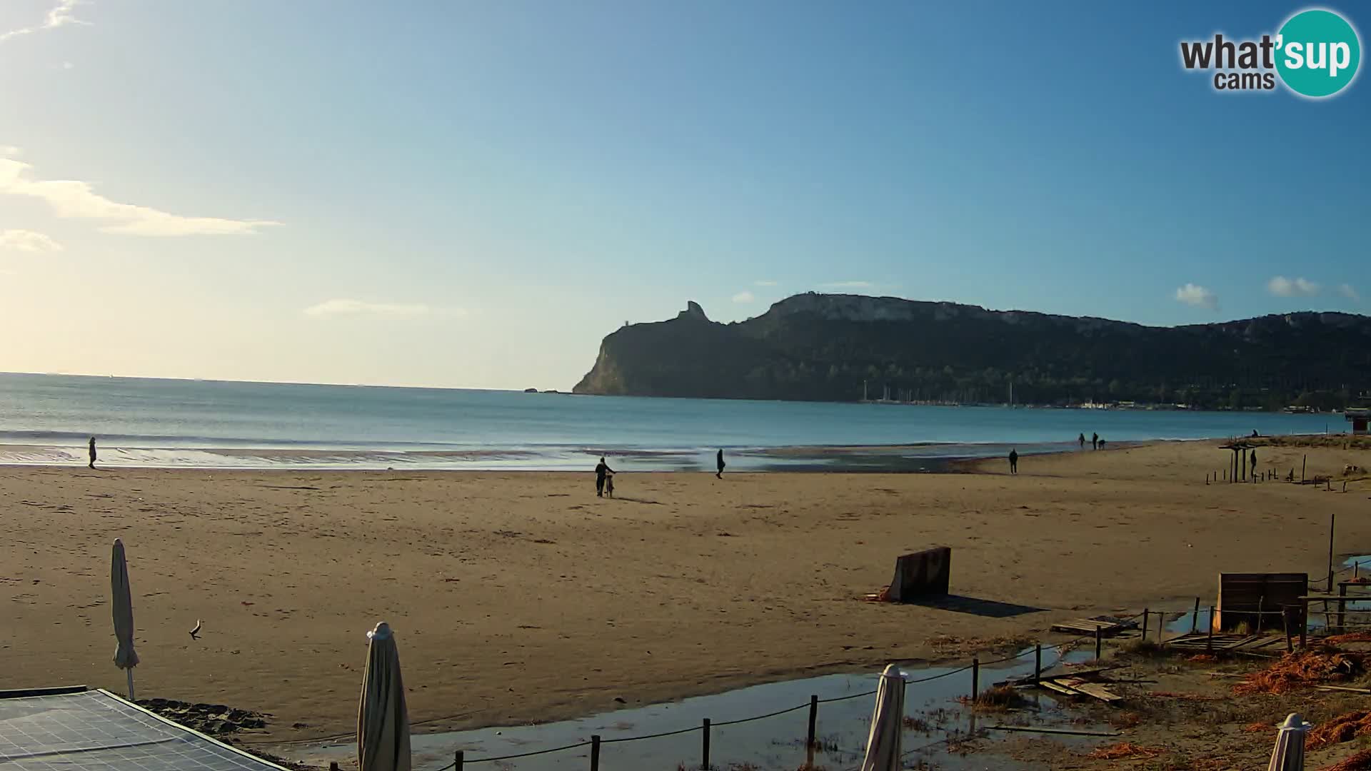 Poetto beach webcam | Cagliari | Sardinia