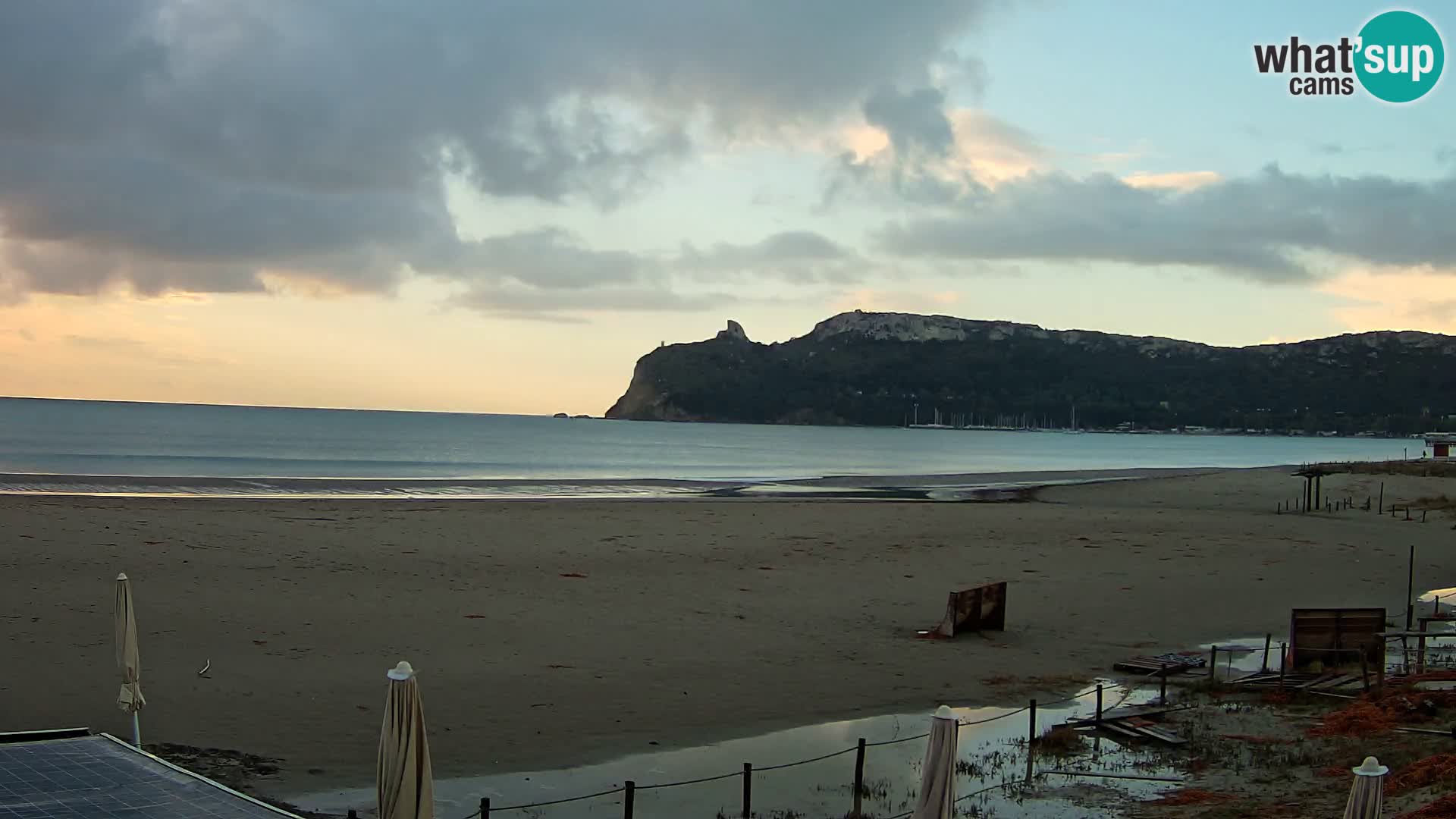 Poetto beach webcam | Cagliari | Sardinia