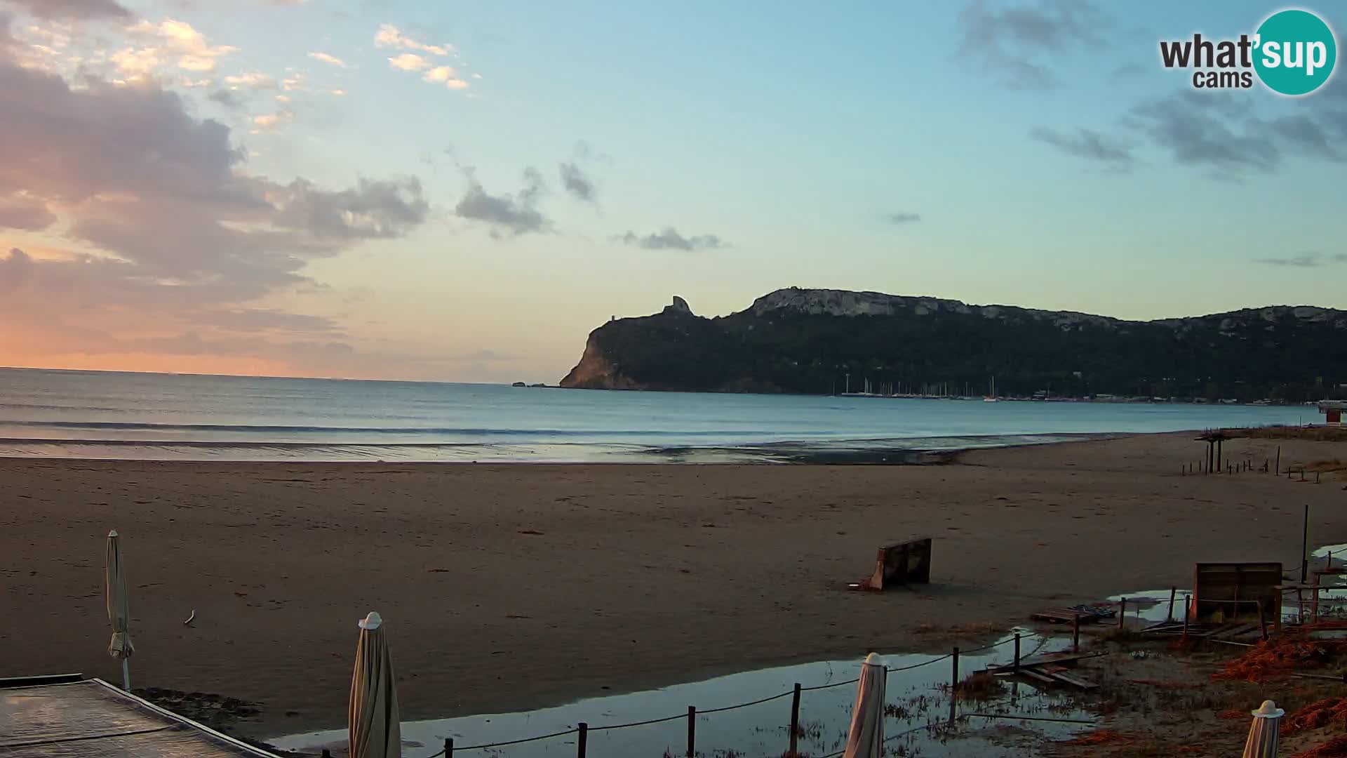 Poetto Strand Webcam | Cagliari | Sardinien