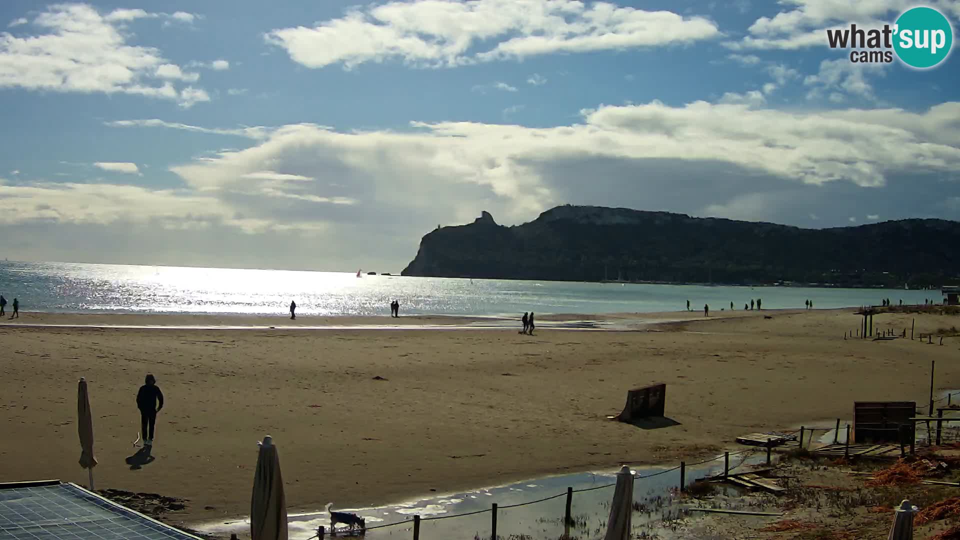 Webcam playa de Poetto | Cagliari | Cerdeña