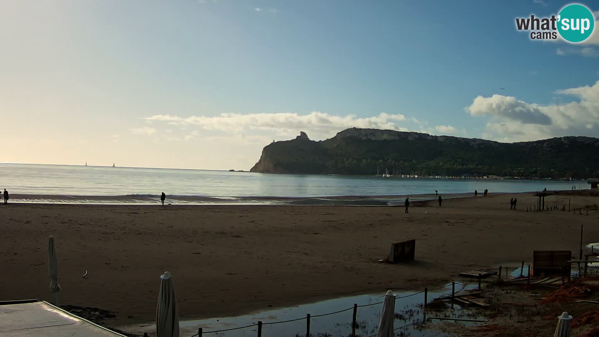 Webcam plage de Poetto | Cagliari | Sardaigne