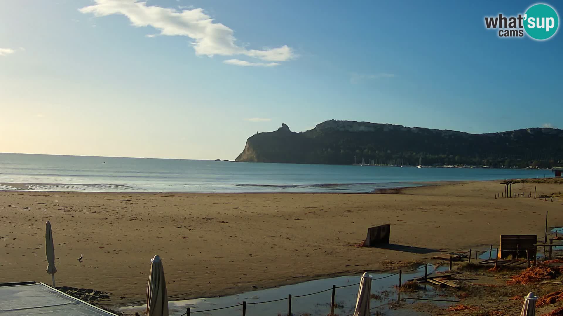 Poetto beach webcam | Cagliari | Sardinia