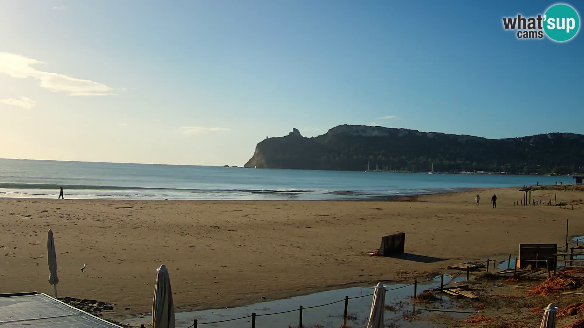 Poetto beach webcam | Cagliari | Sardinija